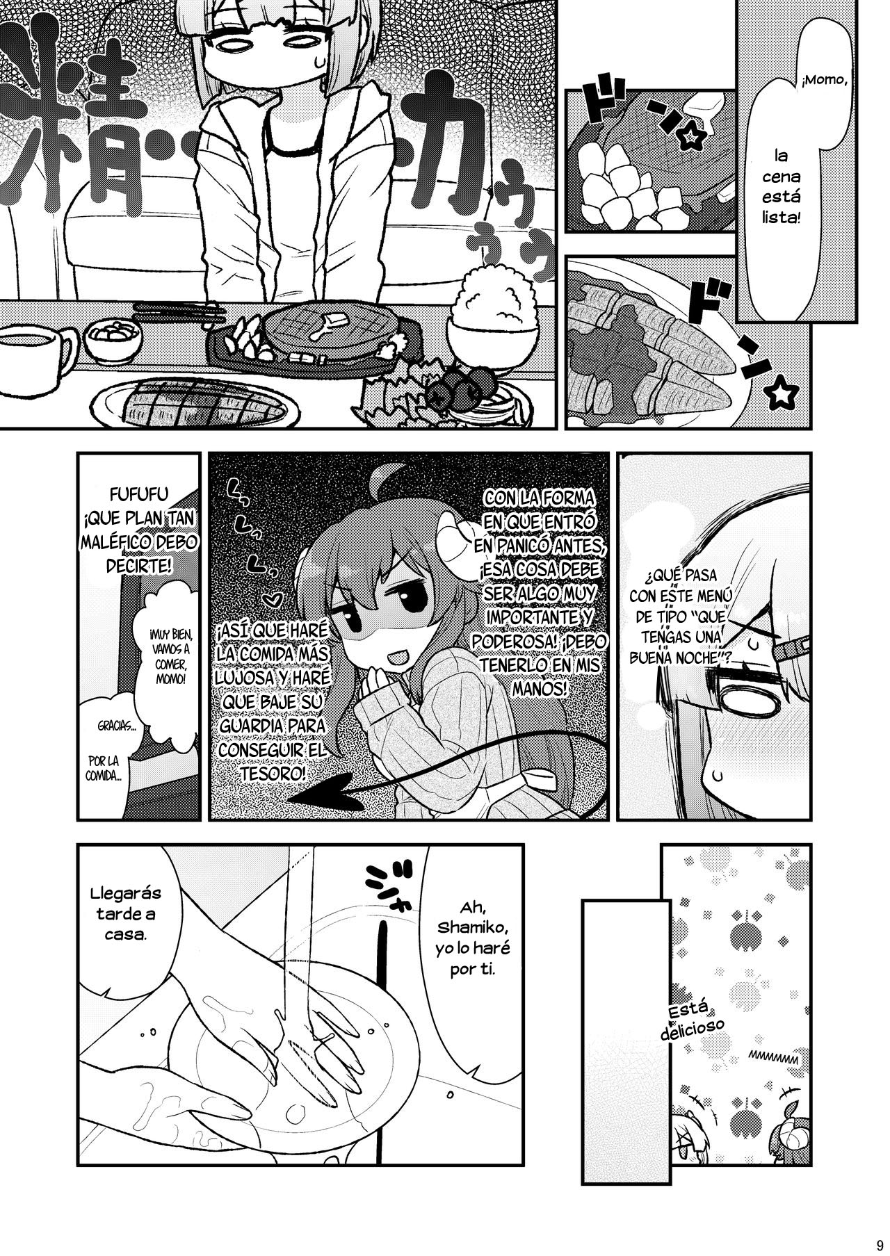 [CELTRANCE (Kogaku Kazuya)] Momoiro Takarabako (Machikado Mazoku) [Spanish][INSOMNIA] [Digital] imagen número 8