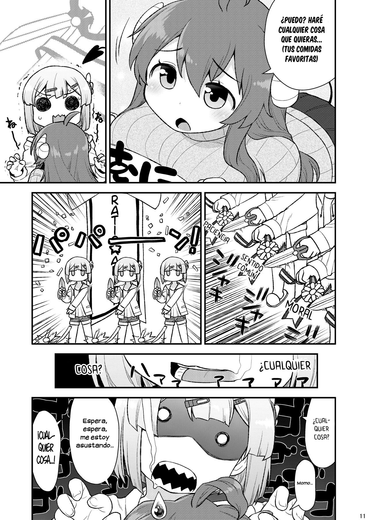 [CELTRANCE (Kogaku Kazuya)] Momoiro Takarabako (Machikado Mazoku) [Spanish][INSOMNIA] [Digital] imagen número 10