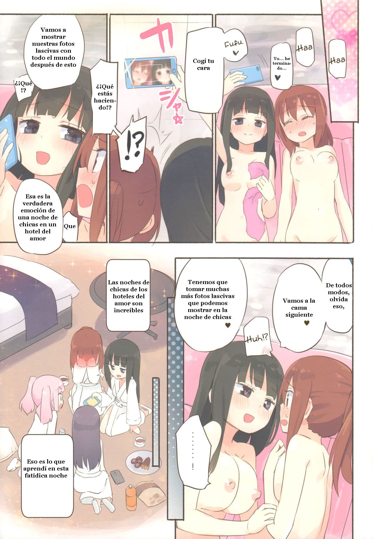 (C93) [Homuraya★Pleiades (Homura Subaru)] Watashi ga Soap Shite Ageru -Full Color Yuri Soap Hon- [Spanish] [B.M.] Bildnummer 18