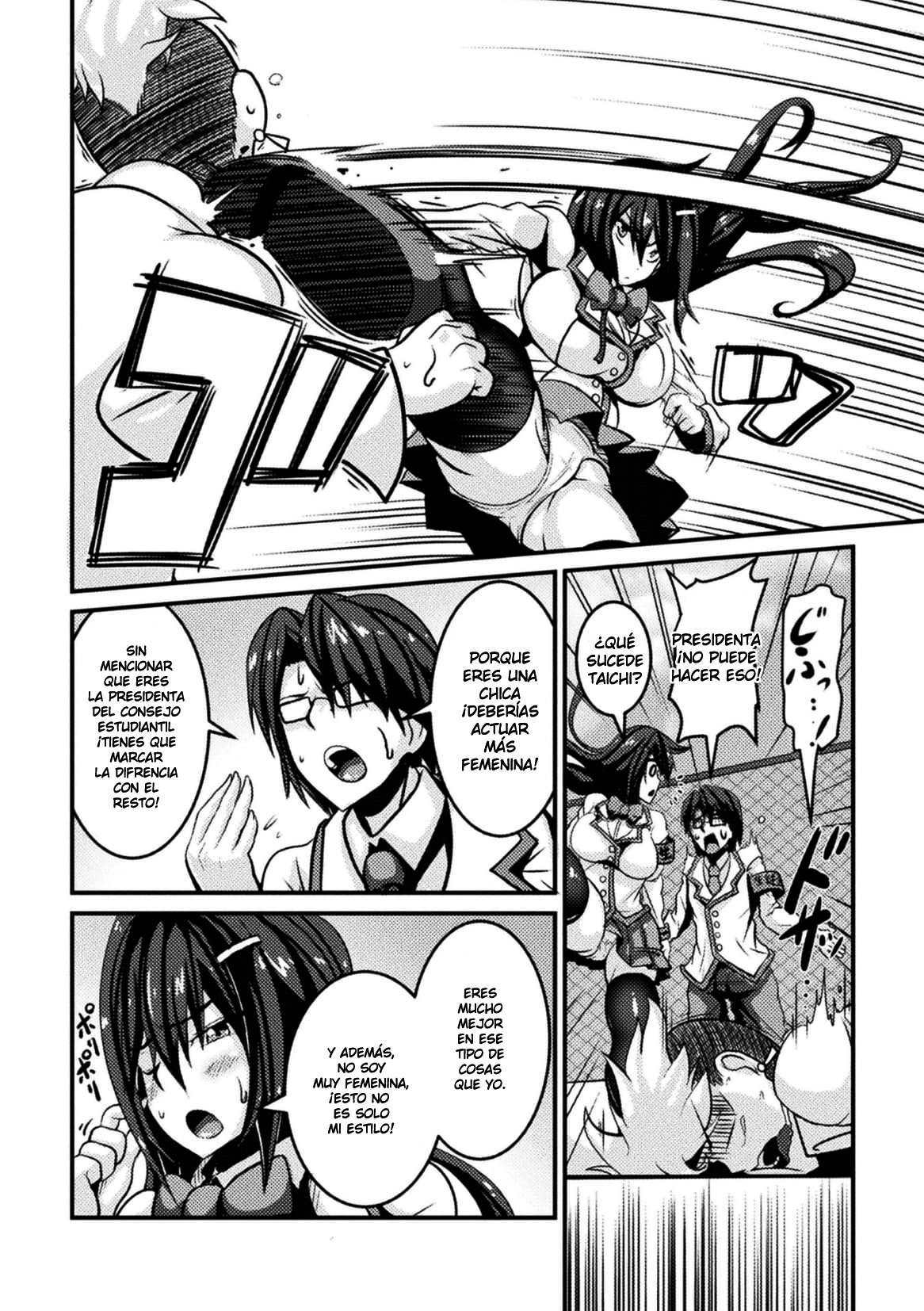 [Haneinu] Bitch No Susume ~Mesu Ni Mezameru Seitokaichou Advice To A Bitch ~ ch1 [Spanish] [UNION ANIME/NekoTimeFansub] 图片编号 2