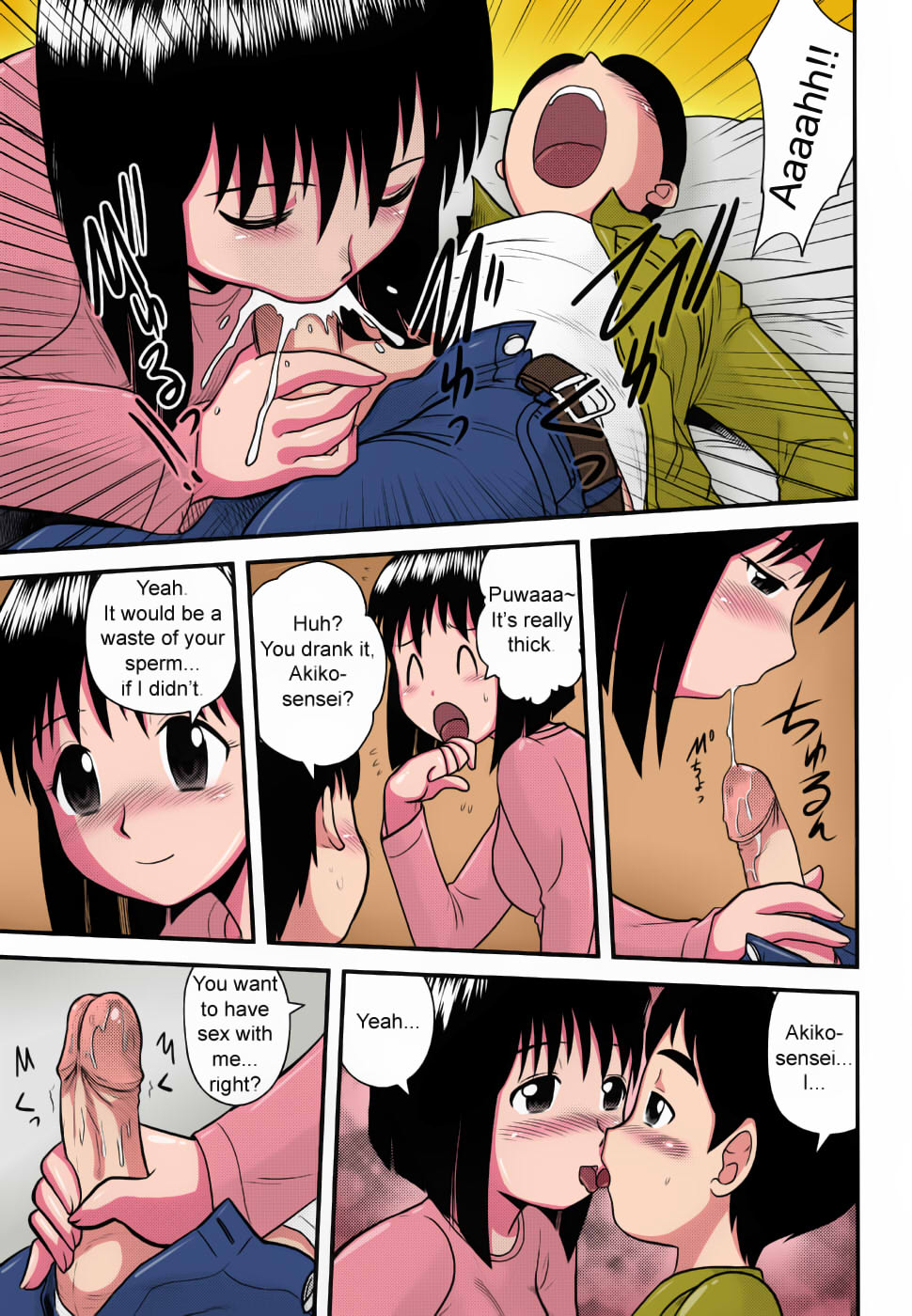 [Gotoh Juan]Chiccha na Sotsugyou Iwai | A Small Graduation Party (Colorized)(Erocolor) numero di immagine  9