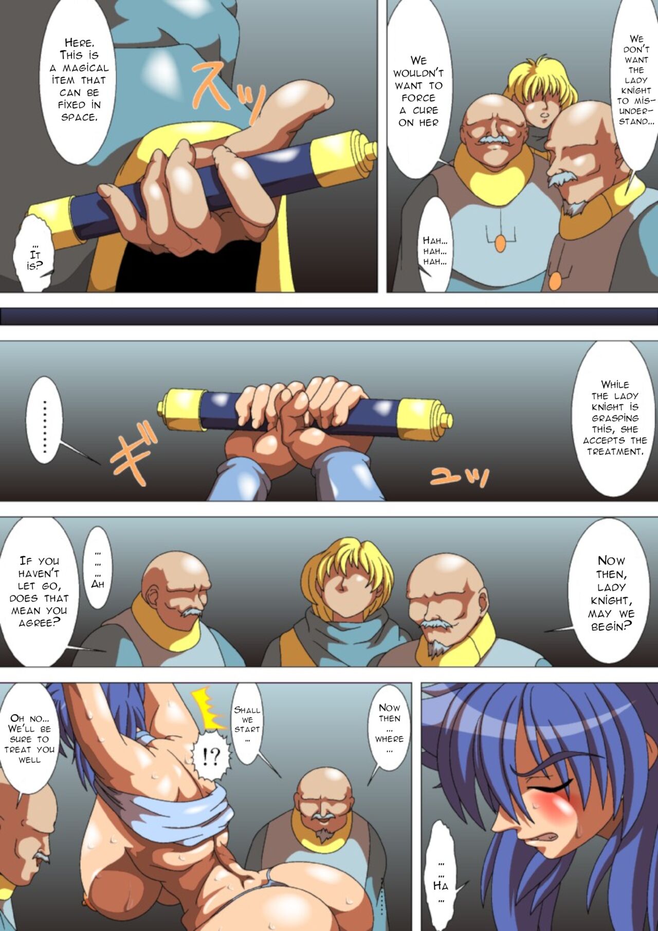 [Umigarasu Madoushi Dan (Akimoto Youichi)] Kai-sama Cant Jiin Chiryou | Kai-sama's Temple Treatment (BASTARD!!) [English] numero di immagine  13