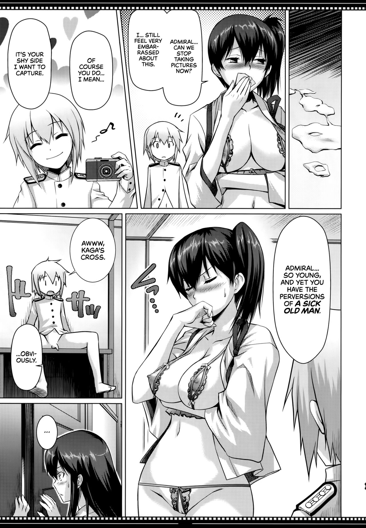 (C86) [Shikitenshi (Shironeko Sanbou)] Shikisokuzekuu Ikkousen wa Mita (Kantai Collection -KanColle-) [English] [EHCOVE] 图片编号 10