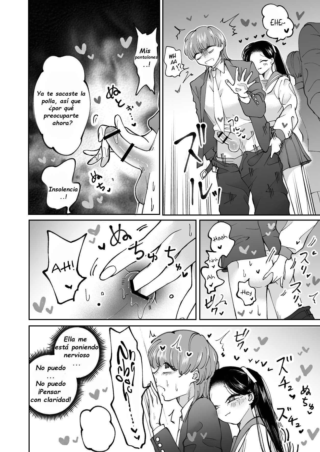 [Teriyaki Sasami Donburi (Teriyaki Sasami)] Chikan Gokko Pink Blue [Spanish] [Burgo Translator] 이미지 번호 15