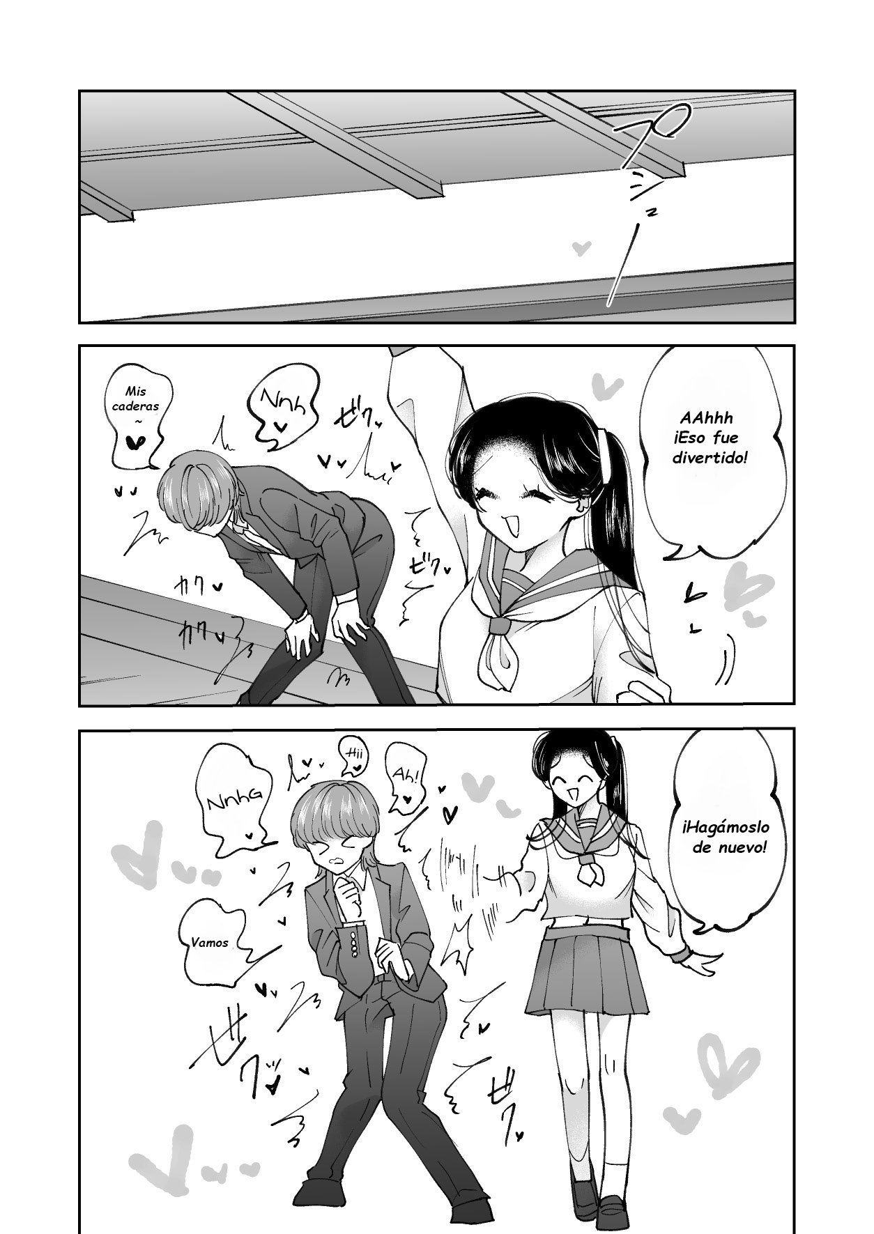 [Teriyaki Sasami Donburi (Teriyaki Sasami)] Chikan Gokko Pink Blue [Spanish] [Burgo Translator] 이미지 번호 21