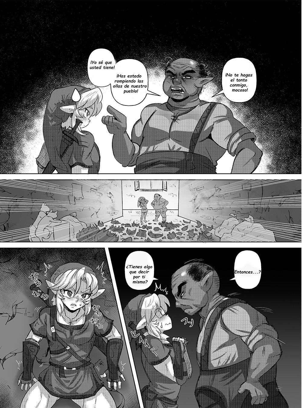 [Shinsei Lolishota (pinez, kozi)] Anoko no Hajimete o Ubau no wa Ore (The Legend of Zelda) [Spanish] [Burgo Translator] [Digital] 画像番号 3