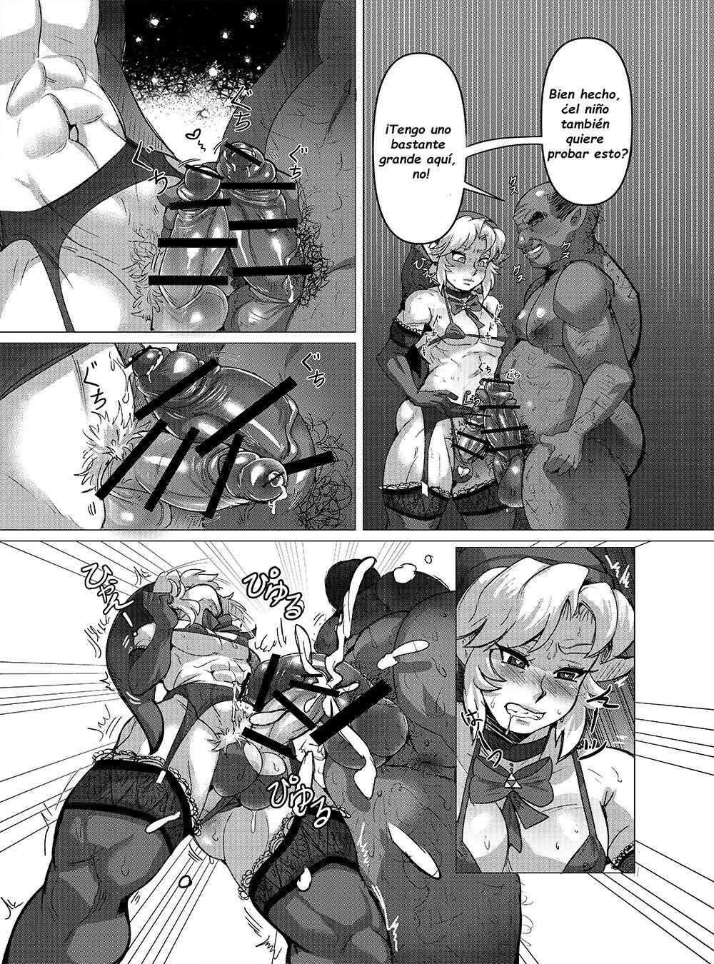 [Shinsei Lolishota (pinez, kozi)] Anoko no Hajimete o Ubau no wa Ore (The Legend of Zelda) [Spanish] [Burgo Translator] [Digital] 画像番号 11