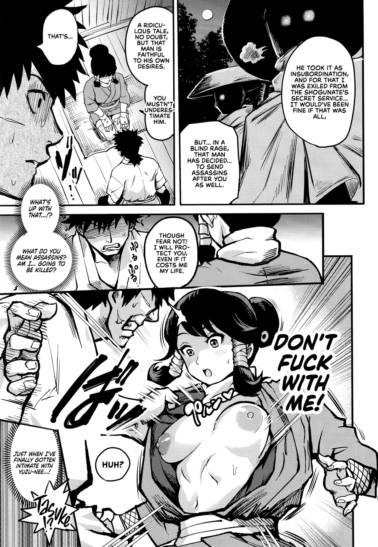 [Kougi Anmitsu (Ichiren Takushou)] Kunoichi Indochuu ~Yuzuha Kikyou hen~ | Kunoichi's Lewd Adventure ~Yuzuha's Homecoming Arc~ [English] [Clog+RedLantern] [Digital] Bildnummer 22