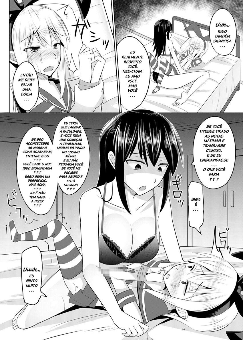 [High Fly Flow (Kanimaru)] Do-S na Onee-san ga Shota o Youshanaku Choukyou shite Pet ni suru Hon (Kantai Collection -KanColle-) [Portuguese-BR] [Digital] image number 15