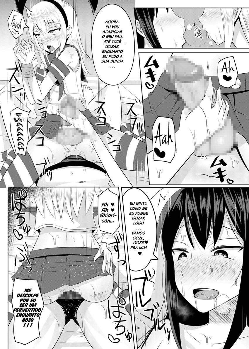 [High Fly Flow (Kanimaru)] Do-S na Onee-san ga Shota o Youshanaku Choukyou shite Pet ni suru Hon (Kantai Collection -KanColle-) [Portuguese-BR] [Digital] image number 19