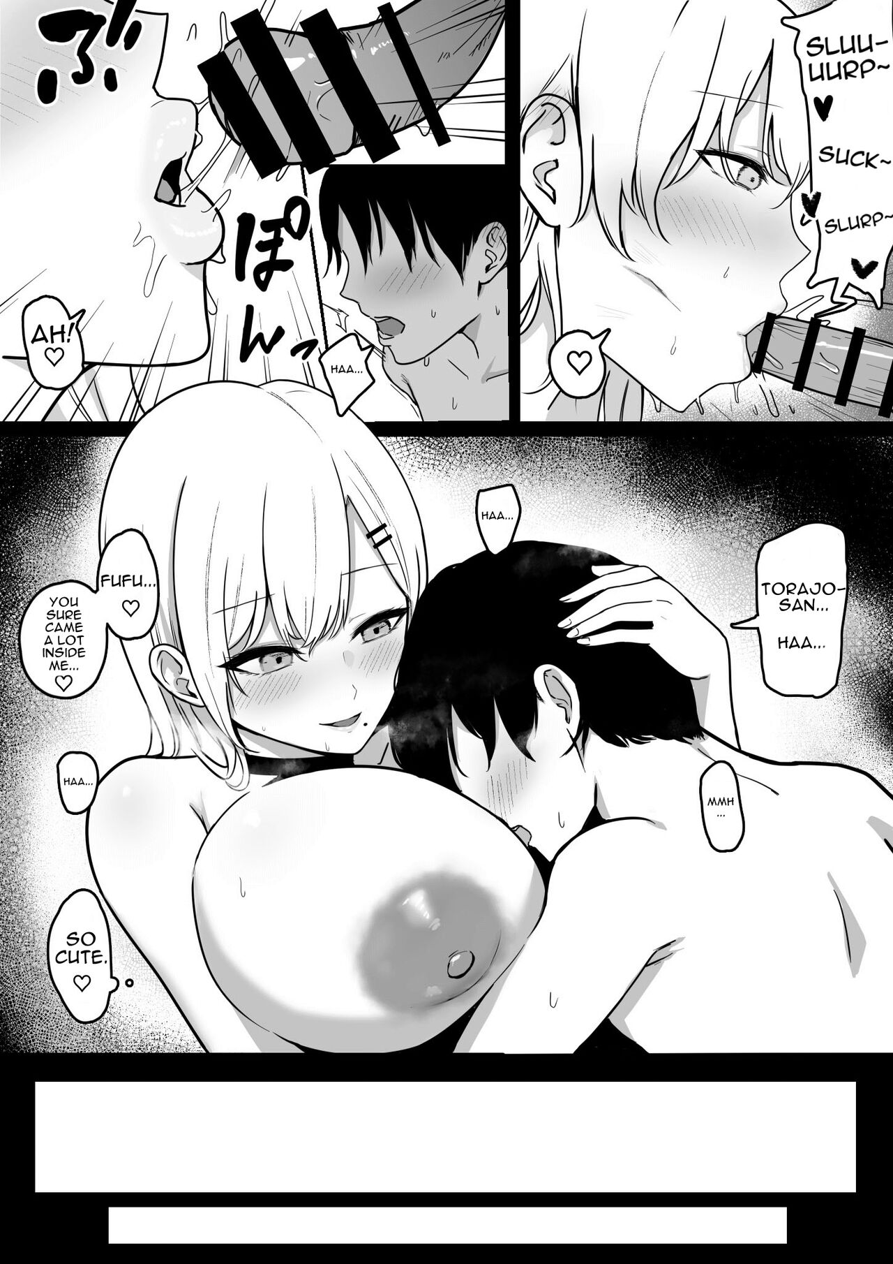 [Shirasudon] Dosukebe JK Gal no Honki Sakusei | Squeezed Dry by a Naughty High School Gyaru [English] [coommaster48] image number 28