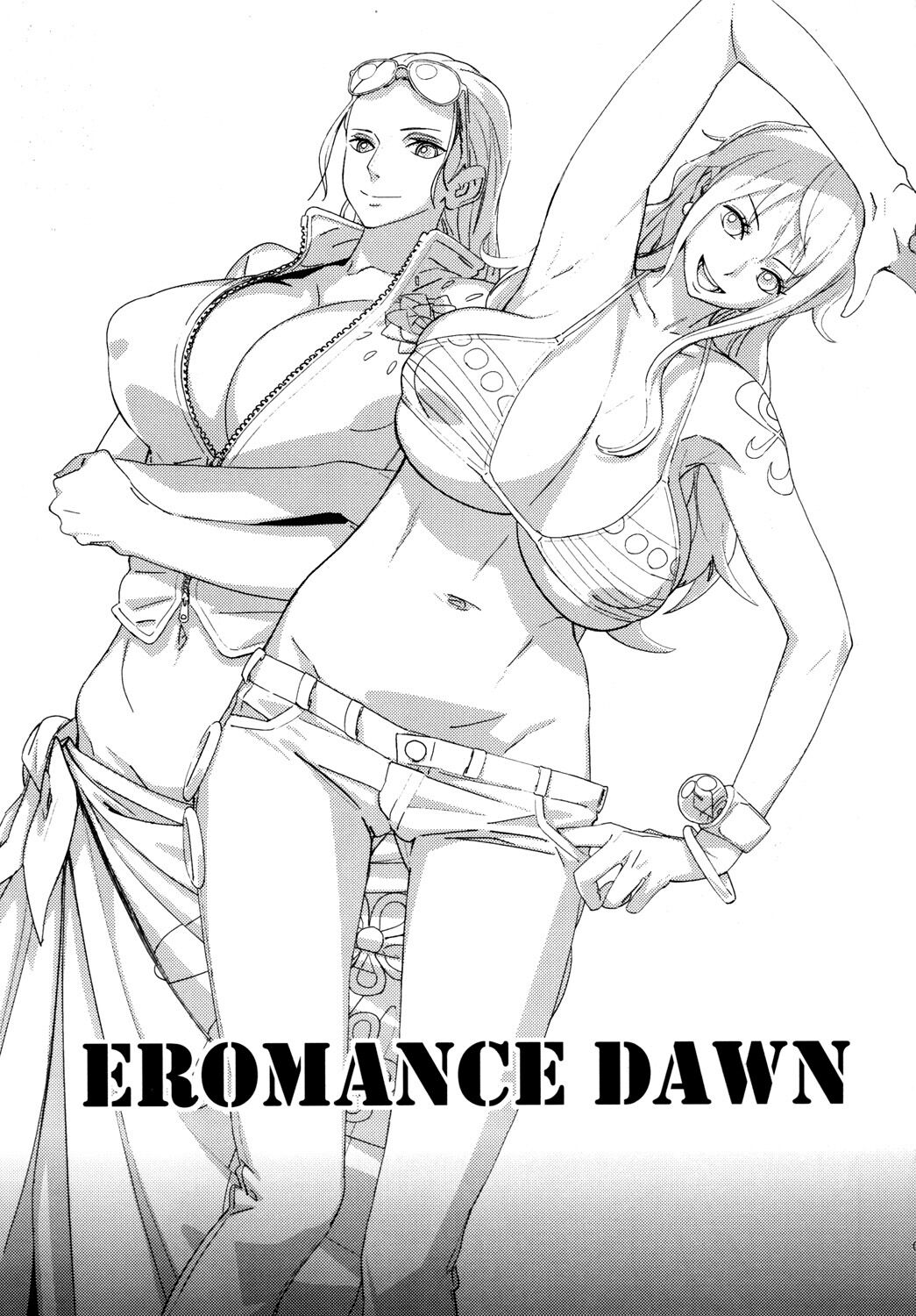 (C79) [Abradeli Kami (bobobo)] EROMANCE DAWN (One Piece) [Spanish] [Genki-na Kokoro] [Colorized] [Decensored] image number 2