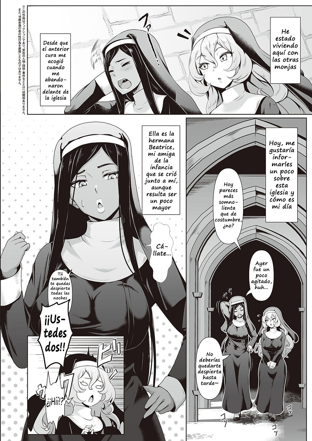 [Shiden Hiro] Sister's Wai Life | A Nun's Obscene Life (COMIC ExE 35) [Spanish] Bildnummer 2