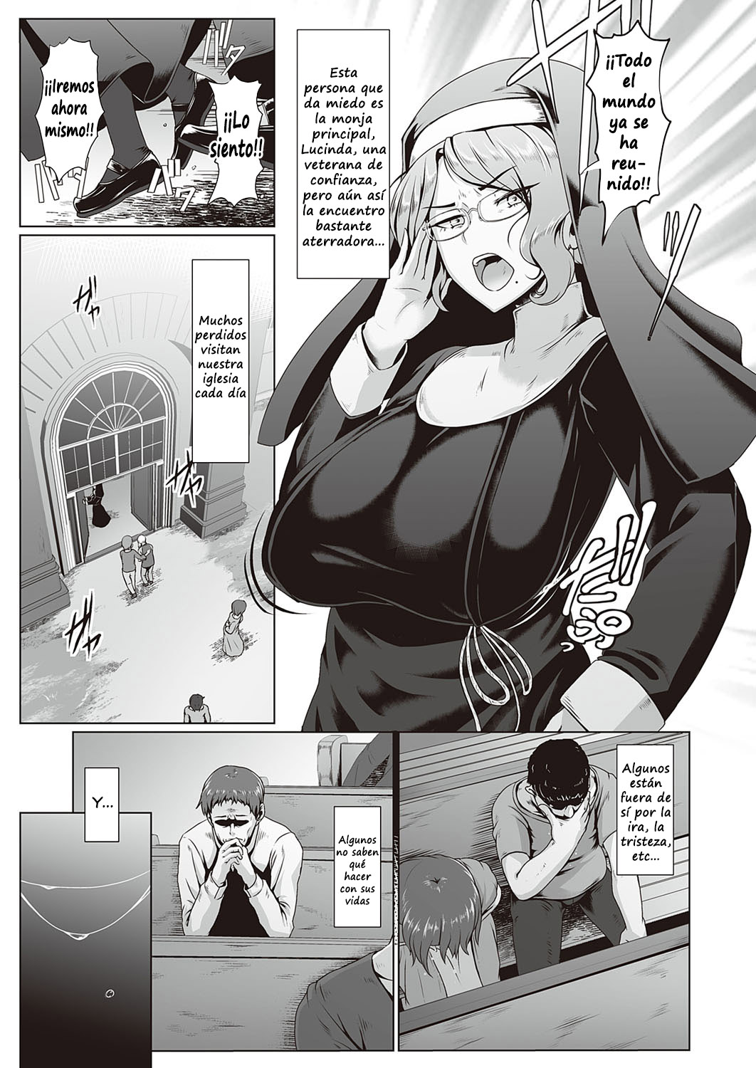 [Shiden Hiro] Sister's Wai Life | A Nun's Obscene Life (COMIC ExE 35) [Spanish] Bildnummer 3