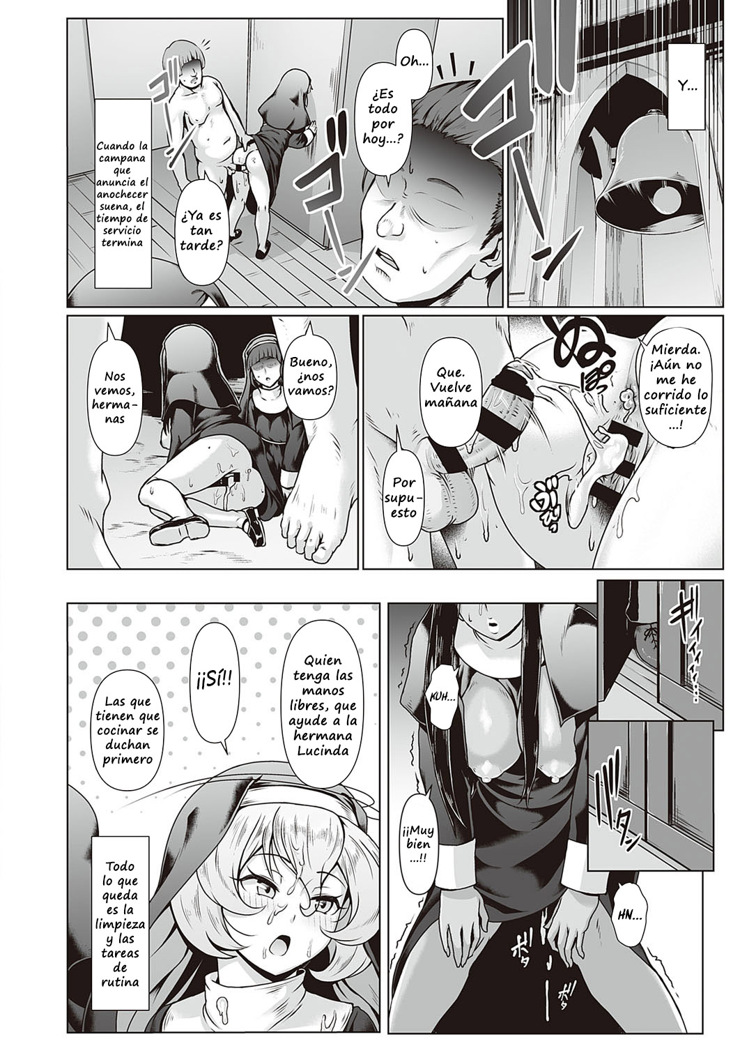 [Shiden Hiro] Sister's Wai Life | A Nun's Obscene Life (COMIC ExE 35) [Spanish] Bildnummer 16
