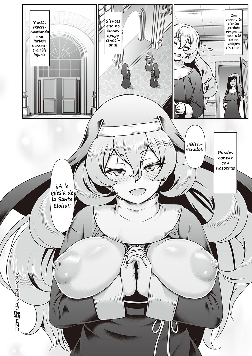 [Shiden Hiro] Sister's Wai Life | A Nun's Obscene Life (COMIC ExE 35) [Spanish] Bildnummer 24