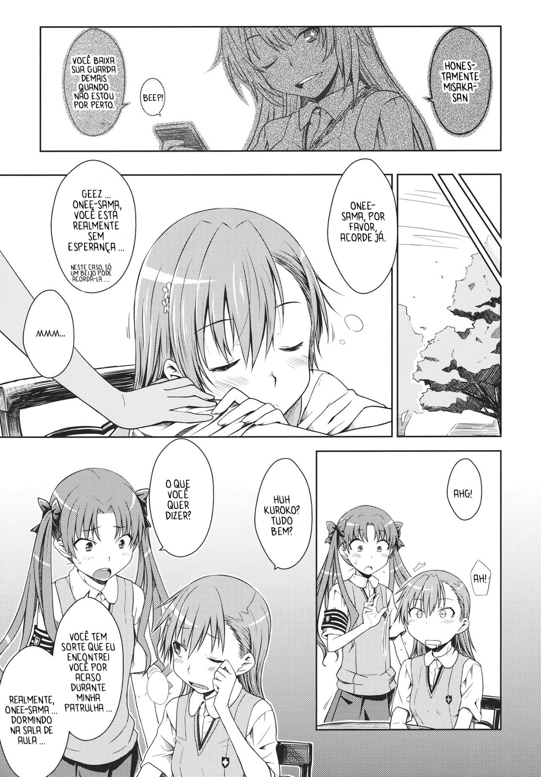 (C81) [Aspergillus (Okara)] LEVEL 0 (Toaru Kagaku no Railgun) [Portuguese-BR] Bildnummer 3