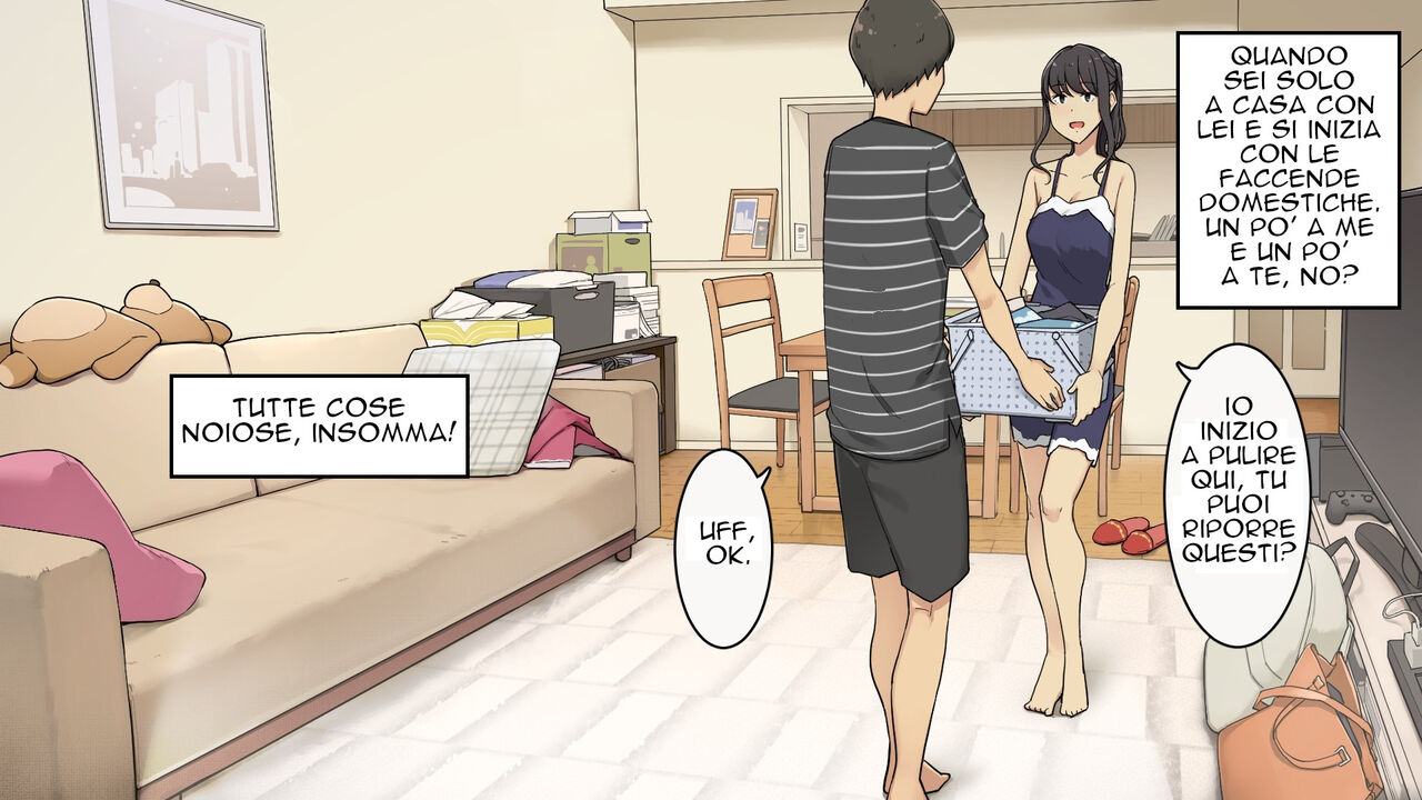 [Wakamatsu] Zettai Okoranai Toshiue Kanojo ni Ichinichijuu Chokkai Dashi Tsuzuketemiru Hanashi [Italian] [Re-Edit] numero di immagine  1