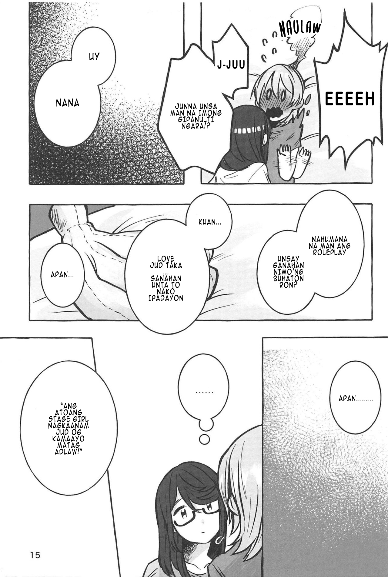 (Girls Love Festival 25) [chabochaboseinikuten (chabo)] manimani (Shoujo Kageki Revue Starlight) | masulundon [Binisaya] 이미지 번호 14