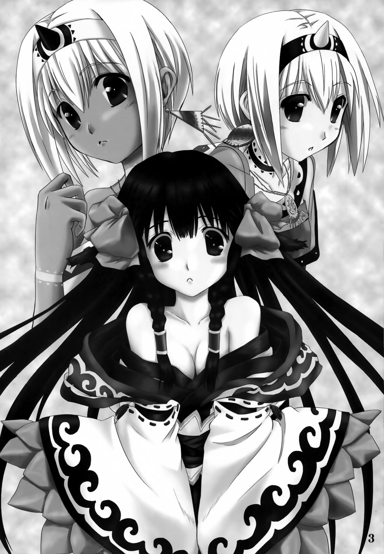 (C89) [Kanmiya Makkuro (Kuro Yorozu)] Negai Koete (Utawarerumono) 画像番号 2