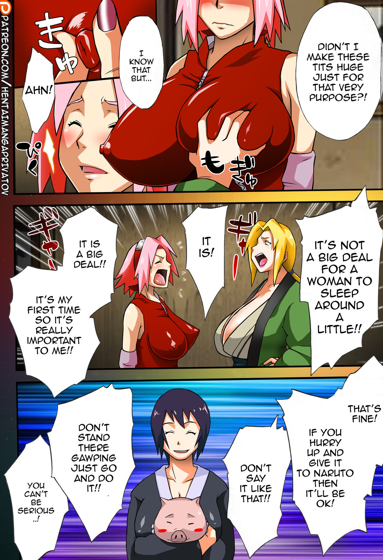 (COMIC1☆4) [Karakishi Youhei-dan Shinga (Kanenomori Sentarou, Sahara Wataru)] Bakuchi Butai | Gambler's Stage (Naruto) [English] {doujin-moe.us} [Colorized] [Privatov] [Incomplete] 图片编号 5