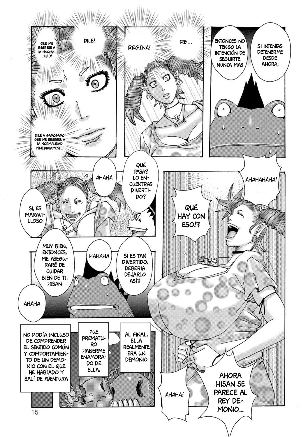 [Jeanne DA'ck] Ankai no Matou Gapogapo [Digital][Spanish] image number 14