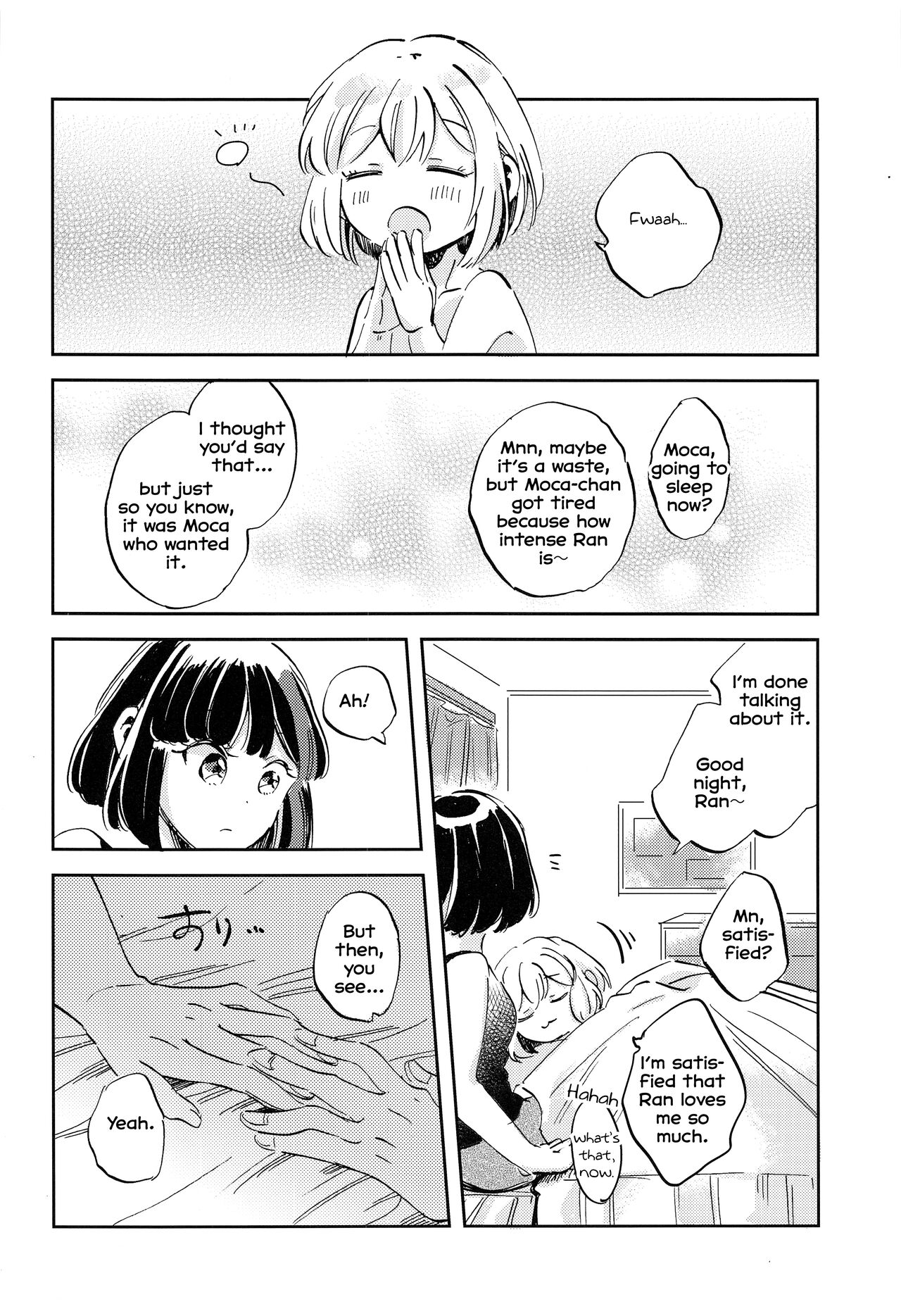 (BanG Dreamer's Party! 8th STAGE) [Zawameki Jambo (Zawameki)] Futari de Iru kara Dekiru Koto (BanG Dream!) [English] [WindyFall Scanlations] image number 33