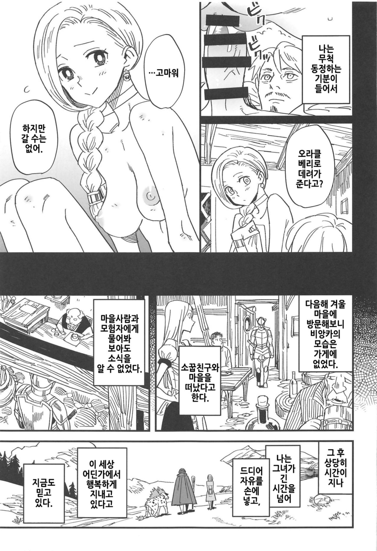 (COMIC1☆15) [VOLVOX (Kizaki)] Mamono no Hanayome - Devil's Bride (Dragon Quest V) [korean] 图片编号 8