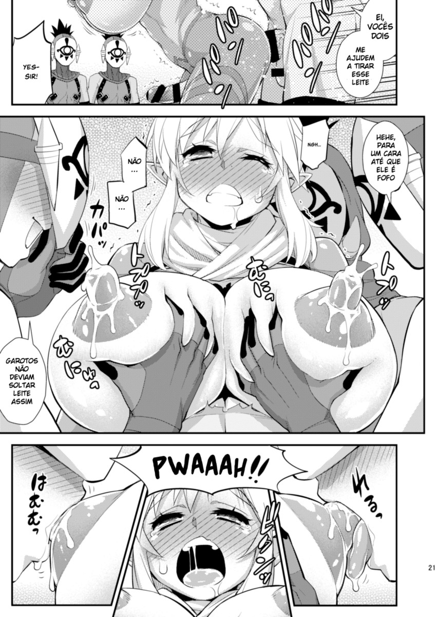 [Katooya (Katou Jun)] Ibuki no Yuusha Kyousei Kyonyuuka Kikiippatsu! | Breath of the Hero : Crisis of the Forced Huge Breast Growth! (The Legend of Zelda: Breath of the Wild) [Portuguese-BR] [Digital] 图片编号 19