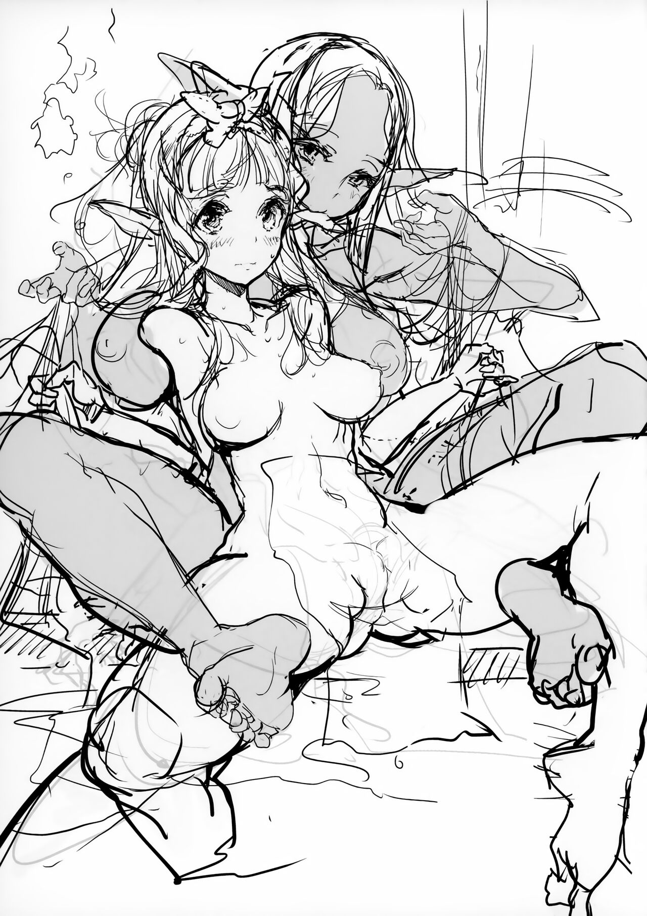 [Endou Okito] Elf no Yomeiri Melonbooks Kounyuu Tokuten Shousasshi [Chinese] [白杨汉化组] numero di immagine  7