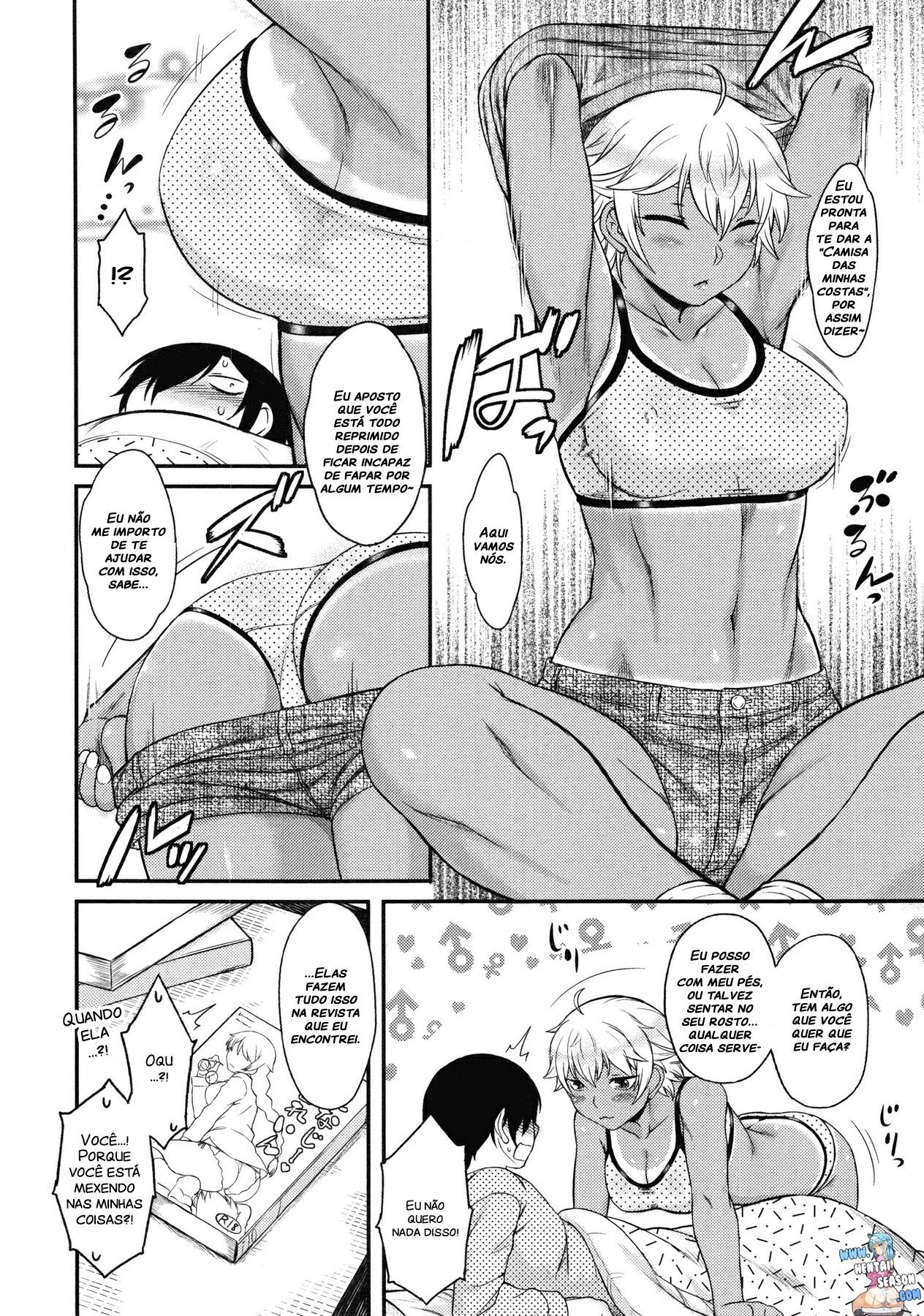 [Dr. P] Senpai Heating (Hatsukoi Splash!) [Portuguese-BR] [Hentai Season] 画像番号 4