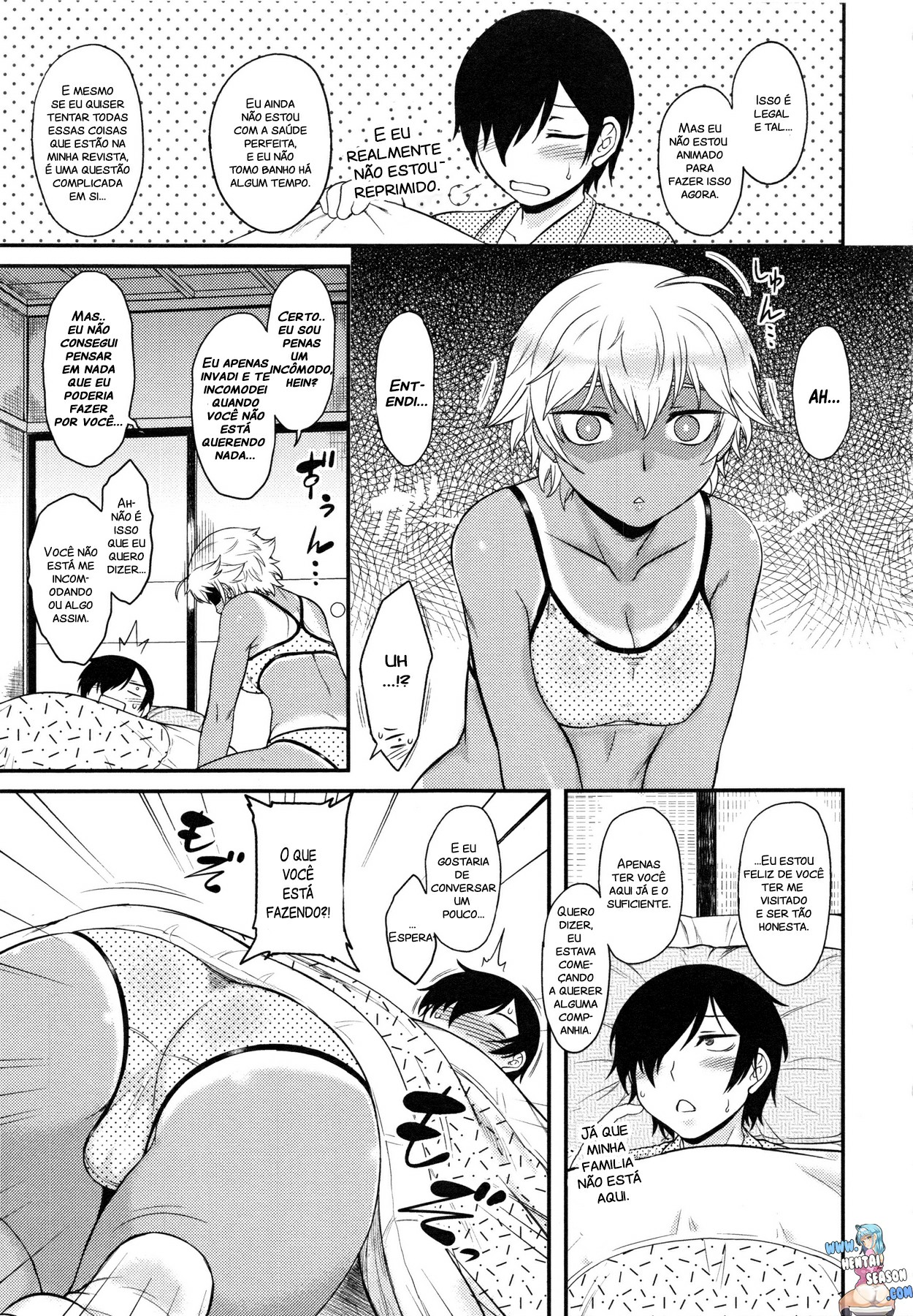 [Dr. P] Senpai Heating (Hatsukoi Splash!) [Portuguese-BR] [Hentai Season] 画像番号 5