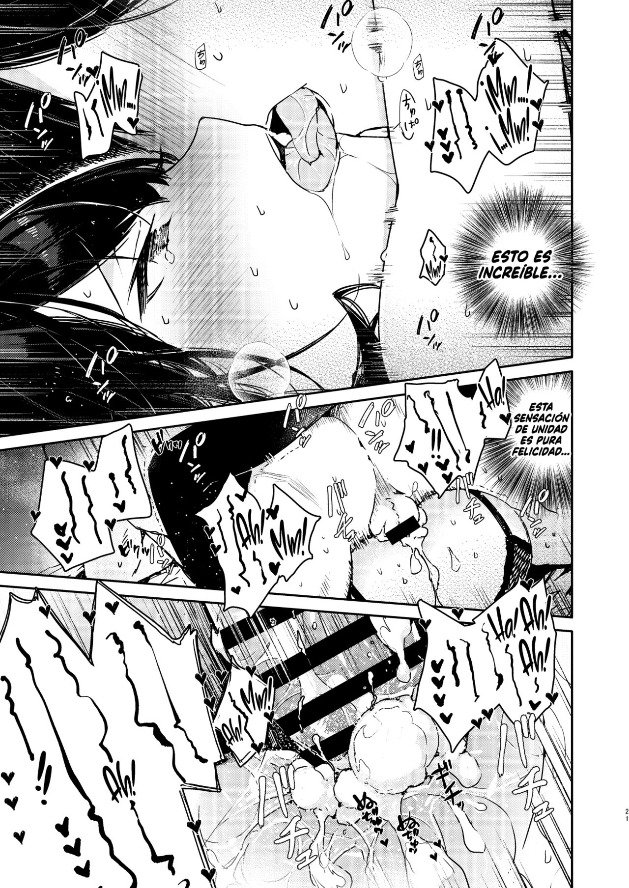 [Mutou Koucha] Seiyoku Tsuyome na Kanojo to Kinyoku Kaikin Renzoku Shasei Ecchi | Incluso si le Prohíbo el Sexo, No Puedo Evitar que mi Novia Lujuriosa Haga que me Corra [Spanish] [HentaIsLife Scans] [Digital] 이미지 번호 21