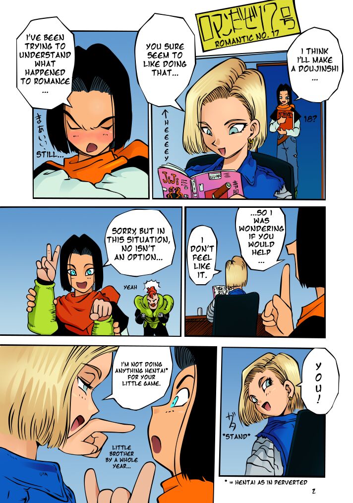 [Iwasaki Tatsuya] Romantic No. 17 (Dragon Ball Z) [English] [Colorized] 画像番号 1
