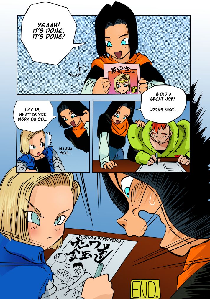 [Iwasaki Tatsuya] Romantic No. 17 (Dragon Ball Z) [English] [Colorized] 画像番号 8