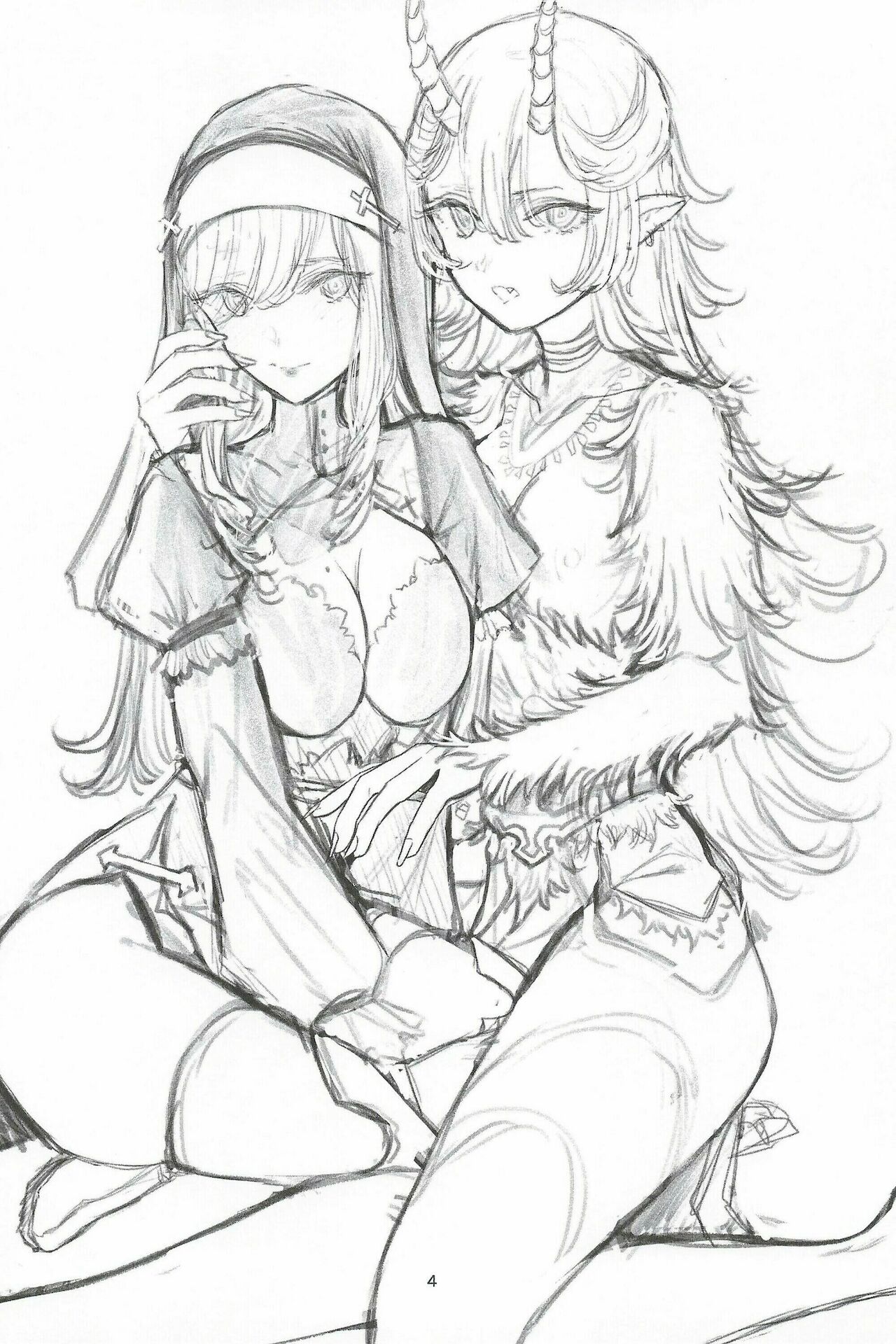 (C97) [sutokun (suto)] Futa #01 [Chinese] [白杨汉化组] 图片编号 4