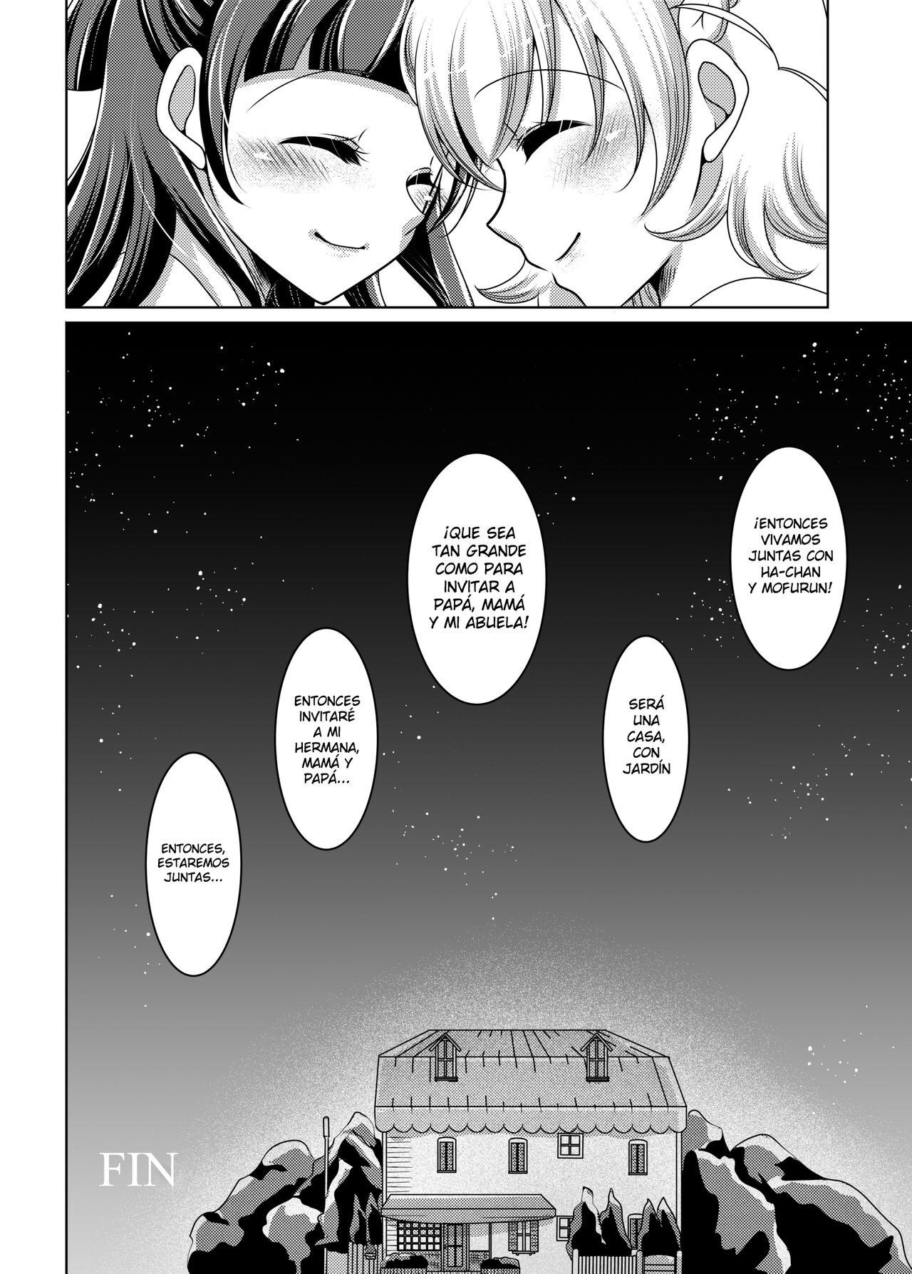 (C91) [Rope Island (Miyanoyuki)] Mirai Yosouzu (Mahou Tsukai Precure!) [Spanish] [HishiRikka] image number 26