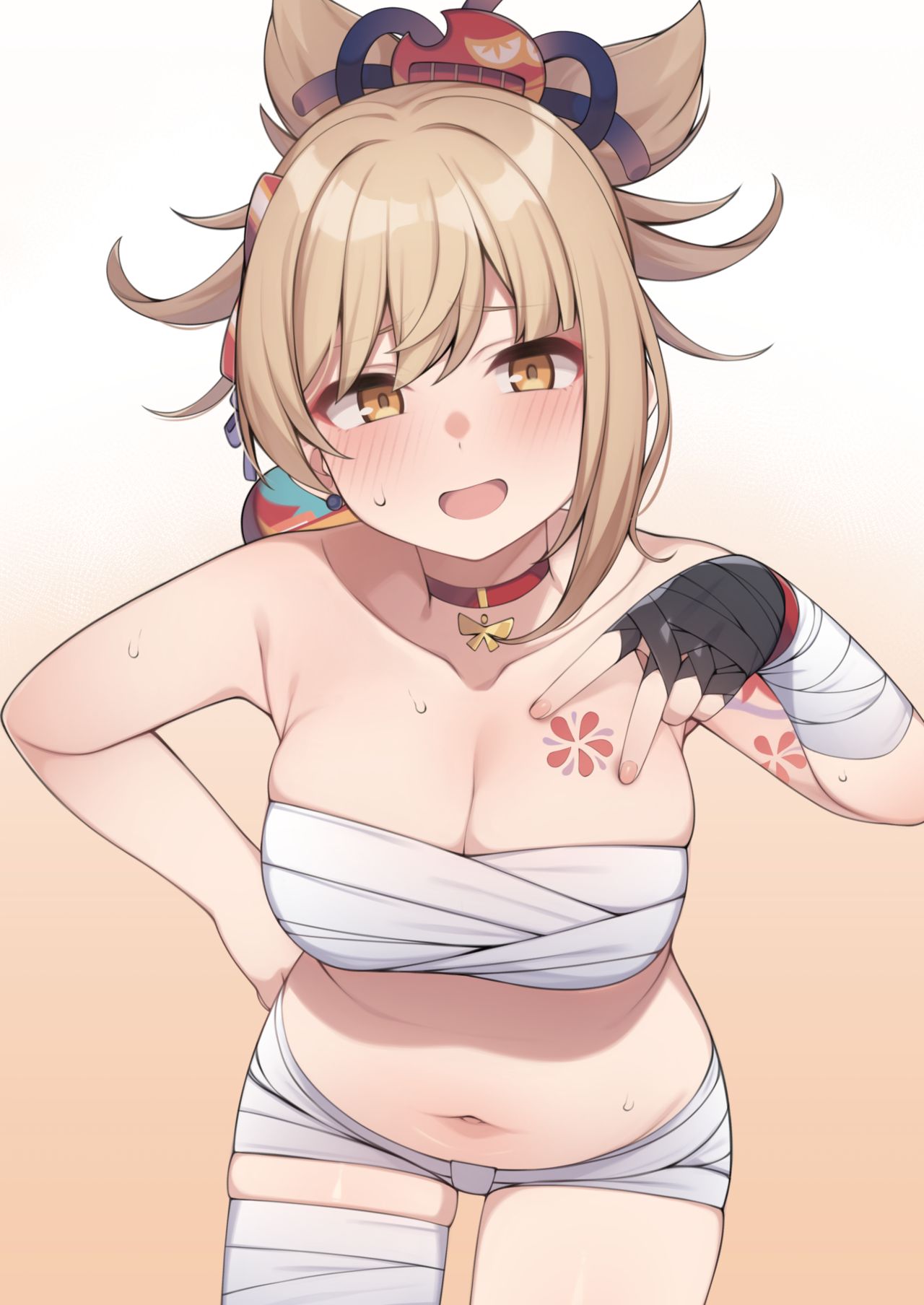 [Moo] Moshi Yoimiya ga Bakufugun ni Tsukamatte Shimattara | Cuando Yoimiya es capturada por el ejército del Shogunato (Genshin Impact) [Spanish] Bildnummer 8