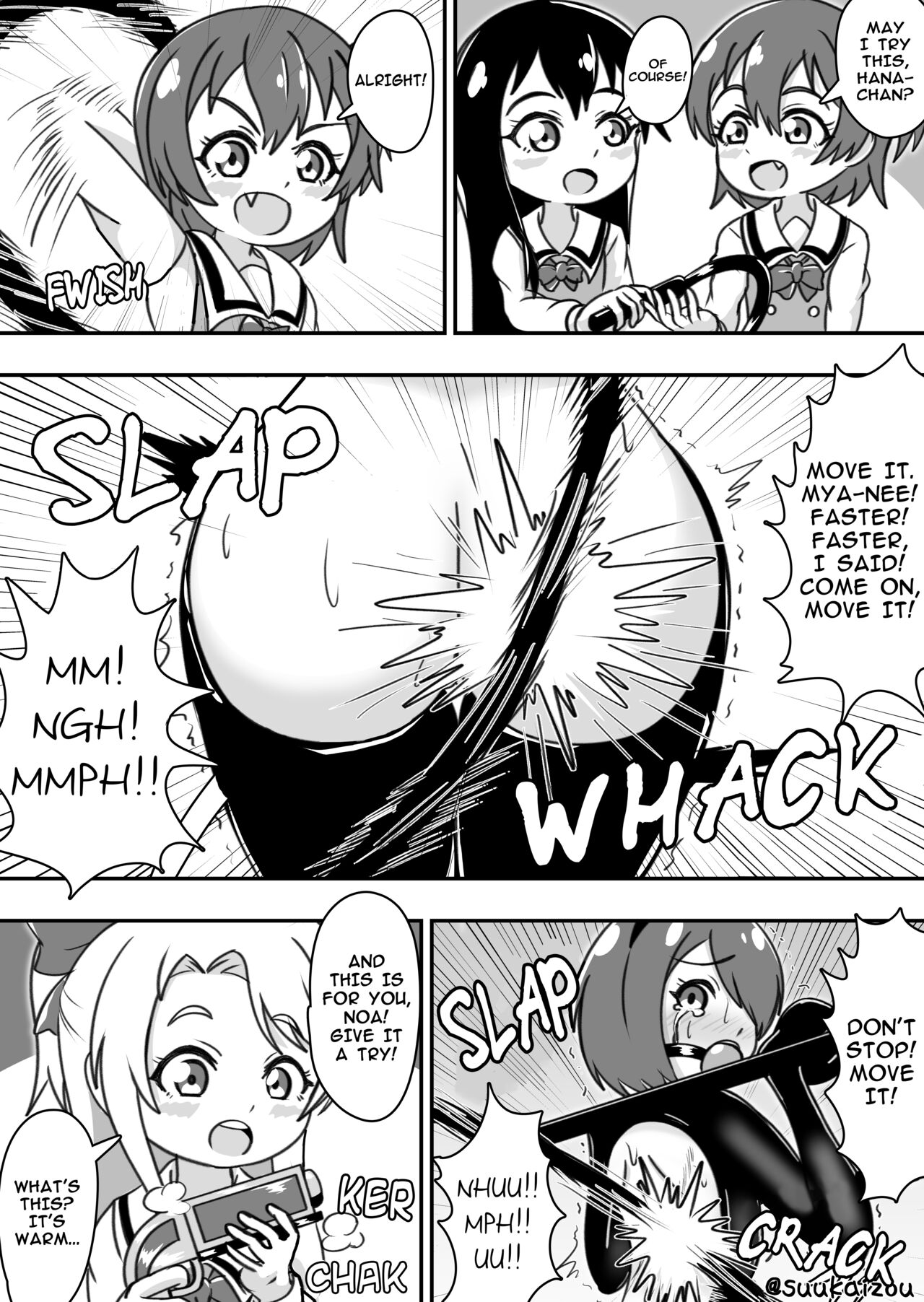 [suukaizou] A cartoon in which my sister is trained by Hana [ENG & JAP] image number 11