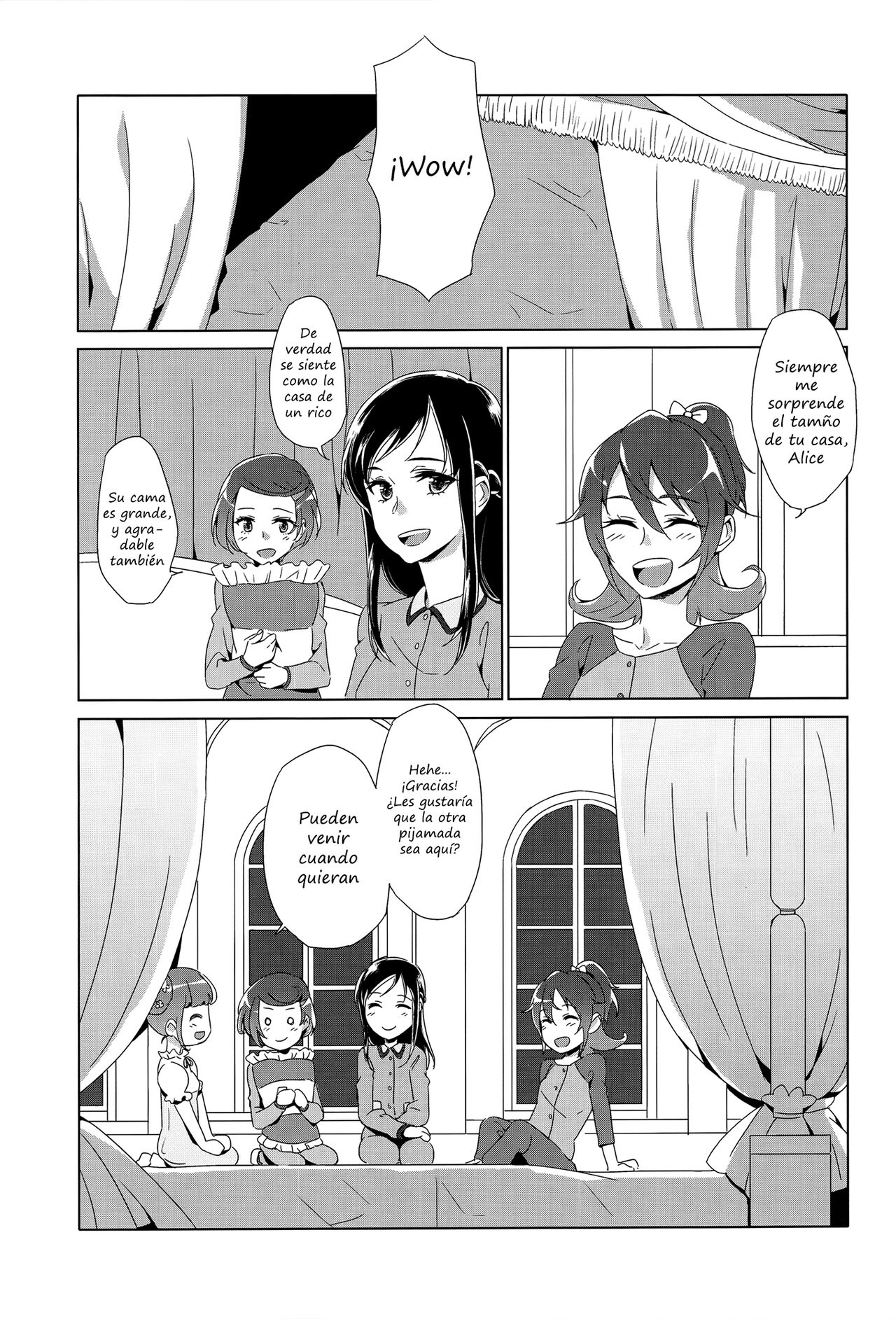 (Rainbow Flavor 15) [World of Pure (Negom)] HUSH, BE QUIET! (Dokidoki! Precure) [Spanish] [HishiRikka] 画像番号 3