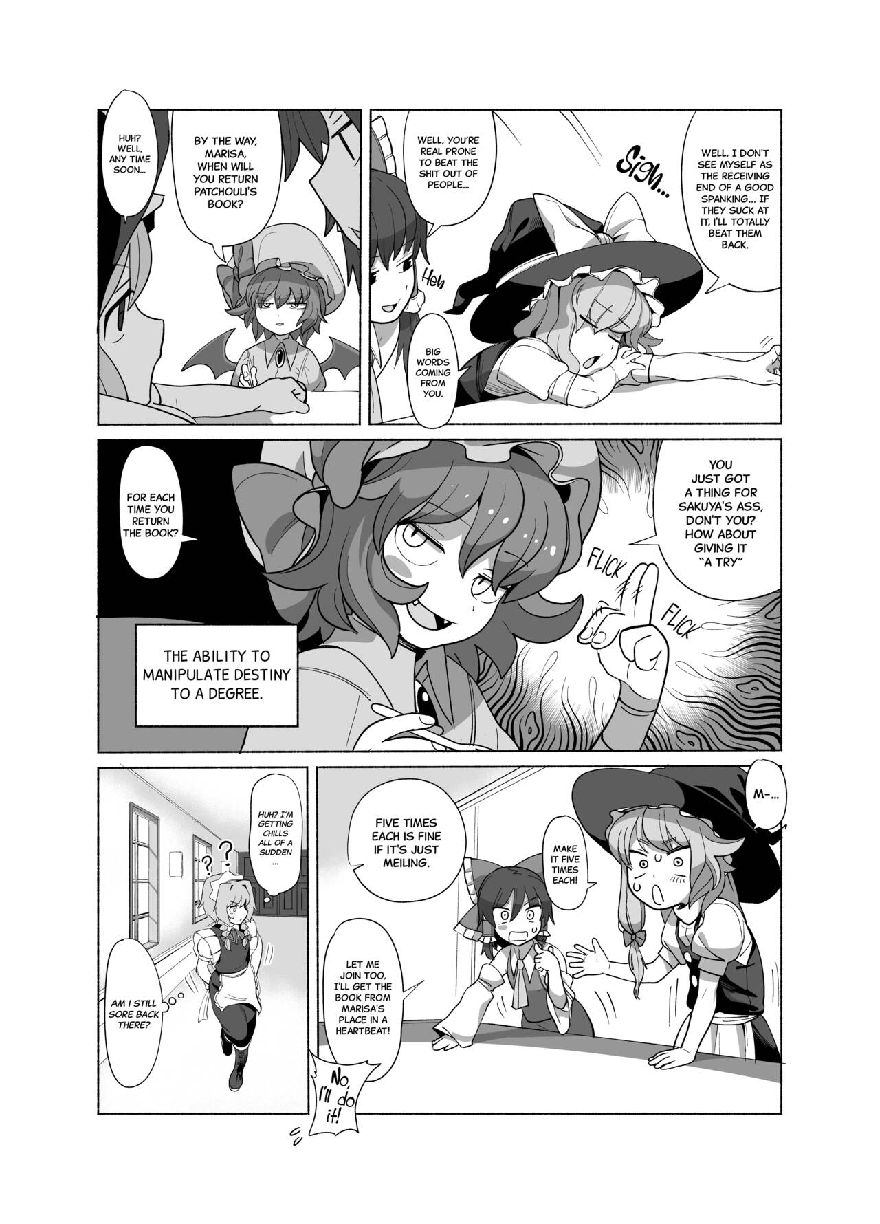 [R Gakugu Nanagou Kenkyuushitsu (R-gaku.Club, Koushin)] Elegant Punishment Sakuya  (Touhou Project) [English] [Black Grimoires] [Digital] 23eme image