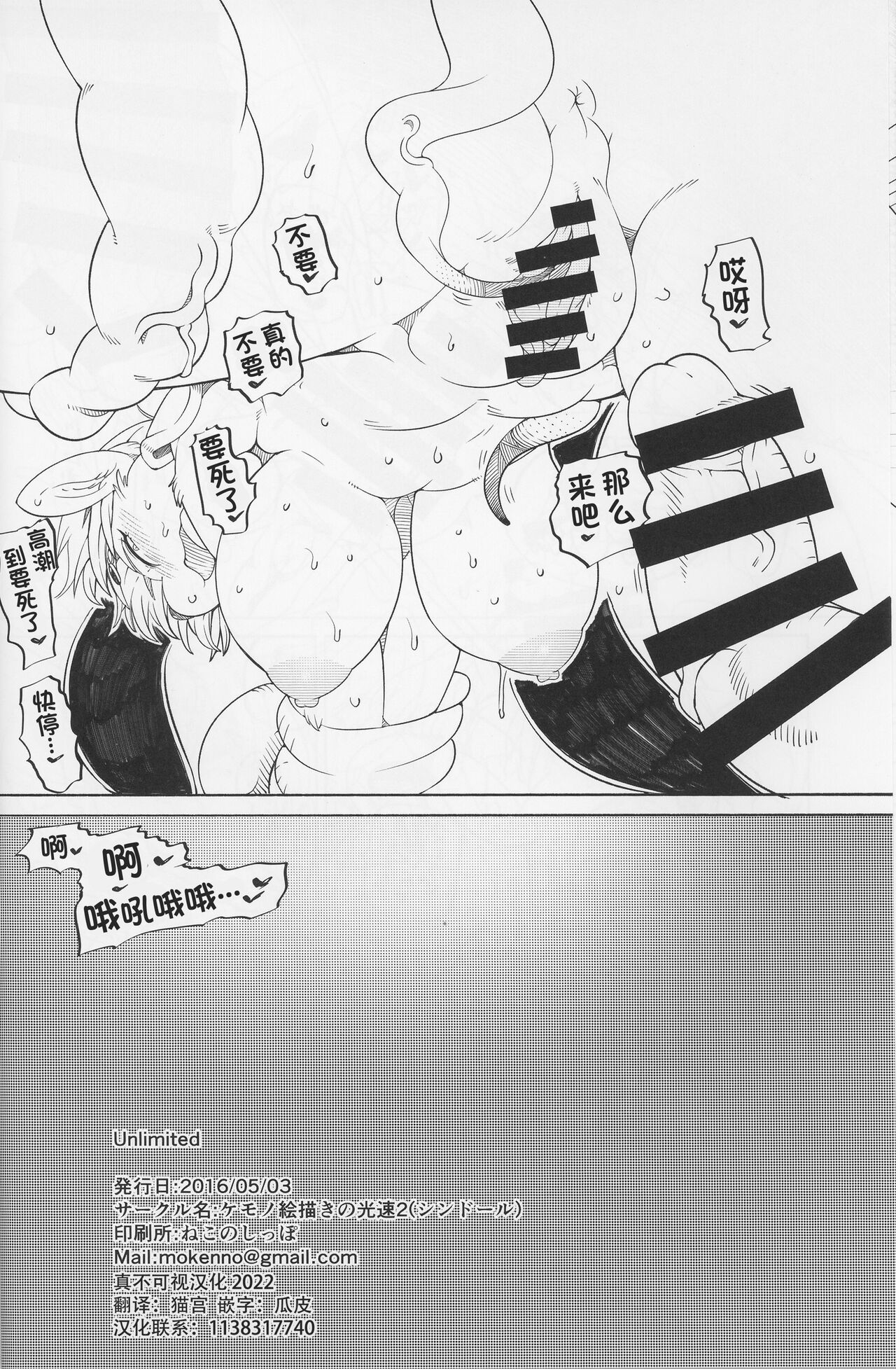 (Kemoket5) [Kemono Ekaki no Kousoku 2 (Sindoll)] Unlimited (Star Fox) [Chinese] [单推辛豆x真不可视汉化组] 画像番号 21