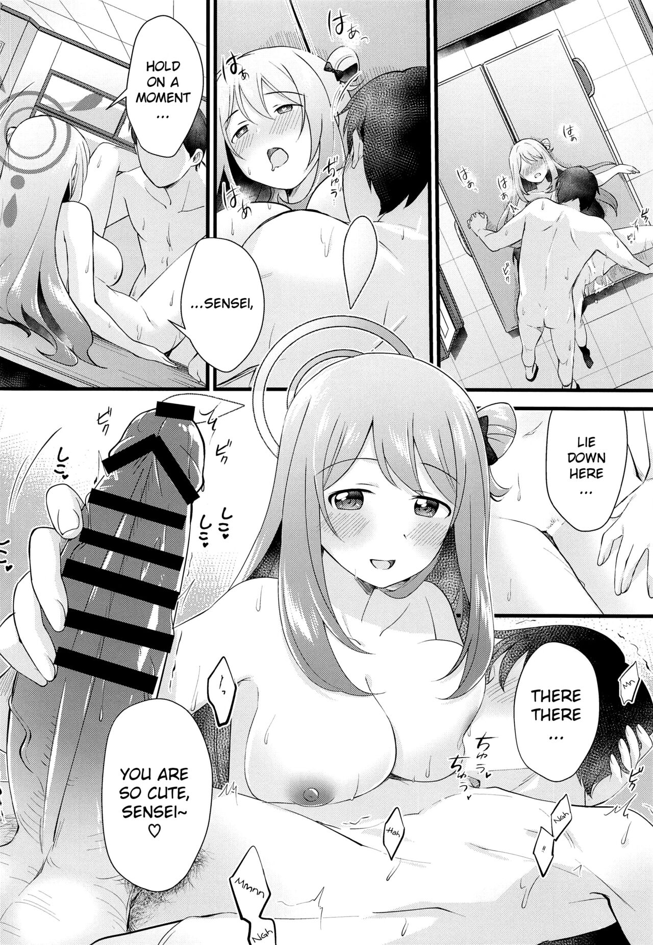 (C99) [Home Not Found (snhr, Fudisen)] Naisho no Gohoubi | Secret Reward (Blue Archive) [English] [Douzo Lad Translations] 画像番号 15