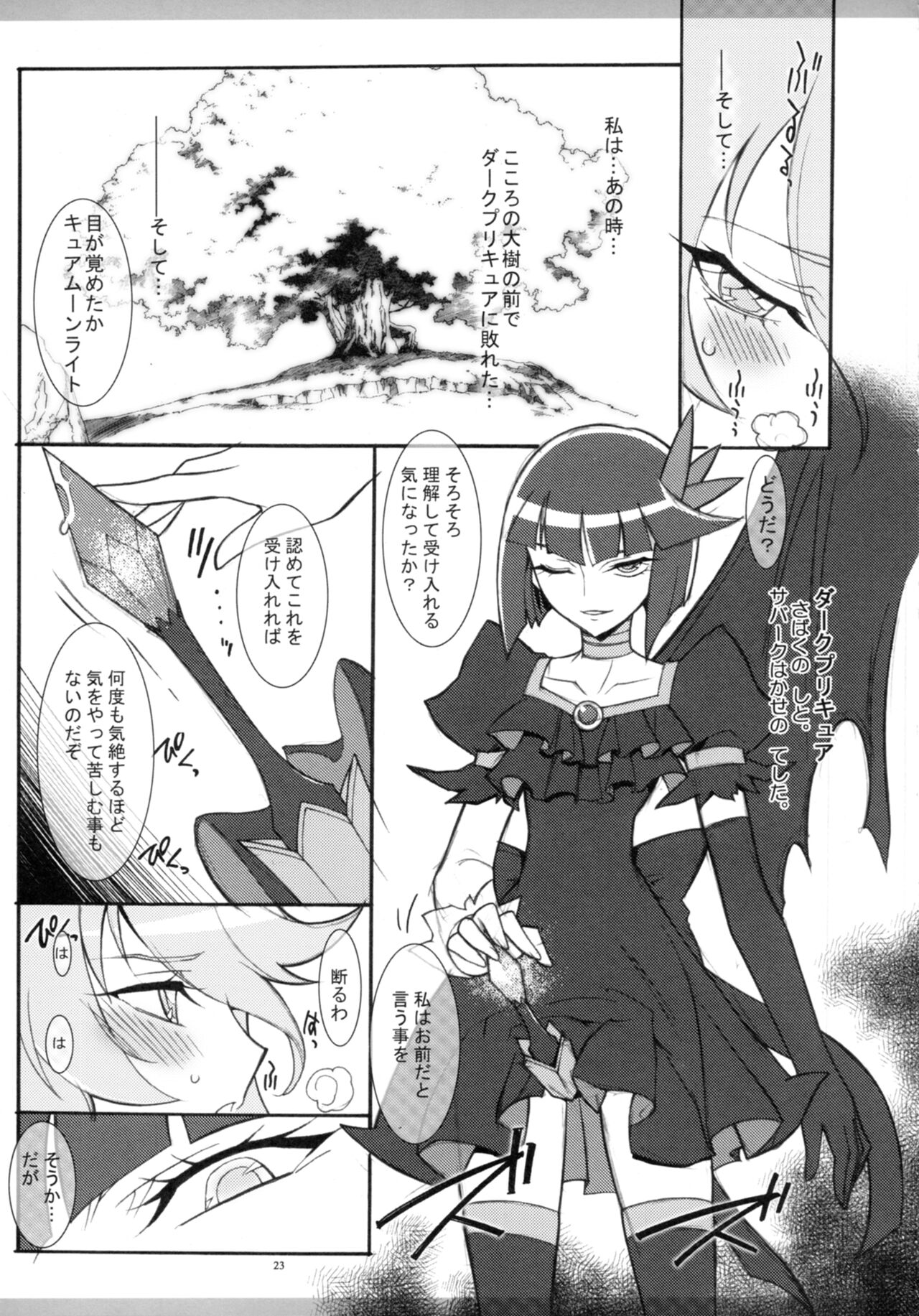(C78) [Project Harakiri (Kaishaku)] Twilight ~Newmoon~ (Heart Catch Precure!) imagen número 22
