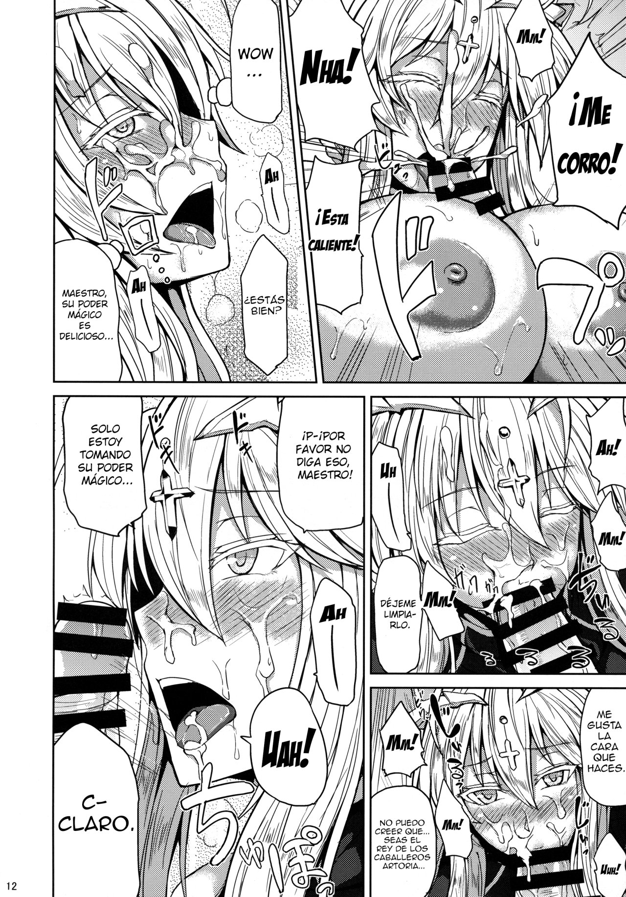 (C93) [Ashima Sandou (Ashima Takumi)] Chichiue to Ichaicha Shitai! (Fate/Grand Order) [Spanish] 画像番号 9