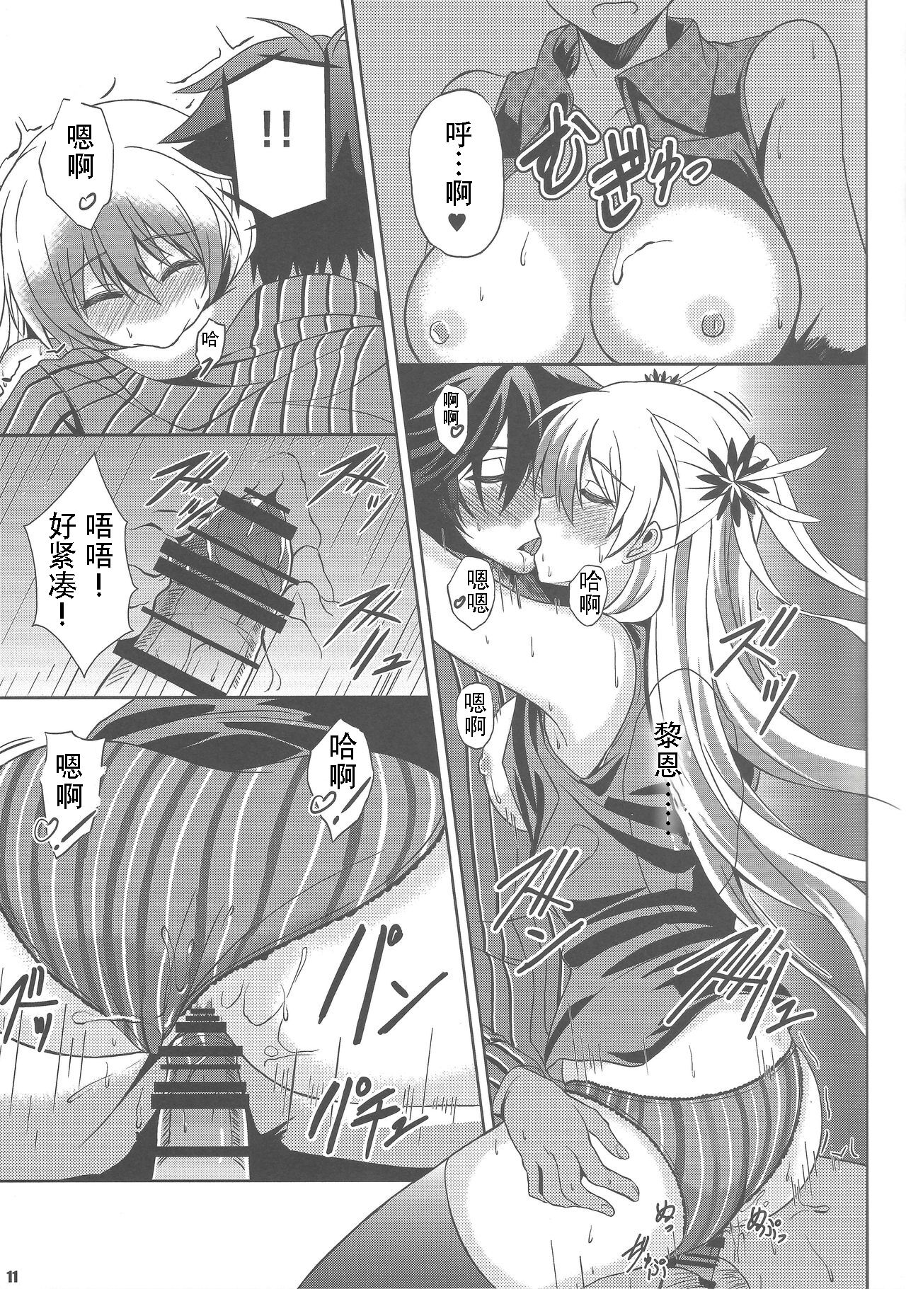 (C91) [The Seventh Sign (Kagura Yuuto)] Haiiro no Kishi ga Ichiban Iyasareru Yoru (The Legend of Heroes: Trails of Cold Steel)[Chinese] image number 10