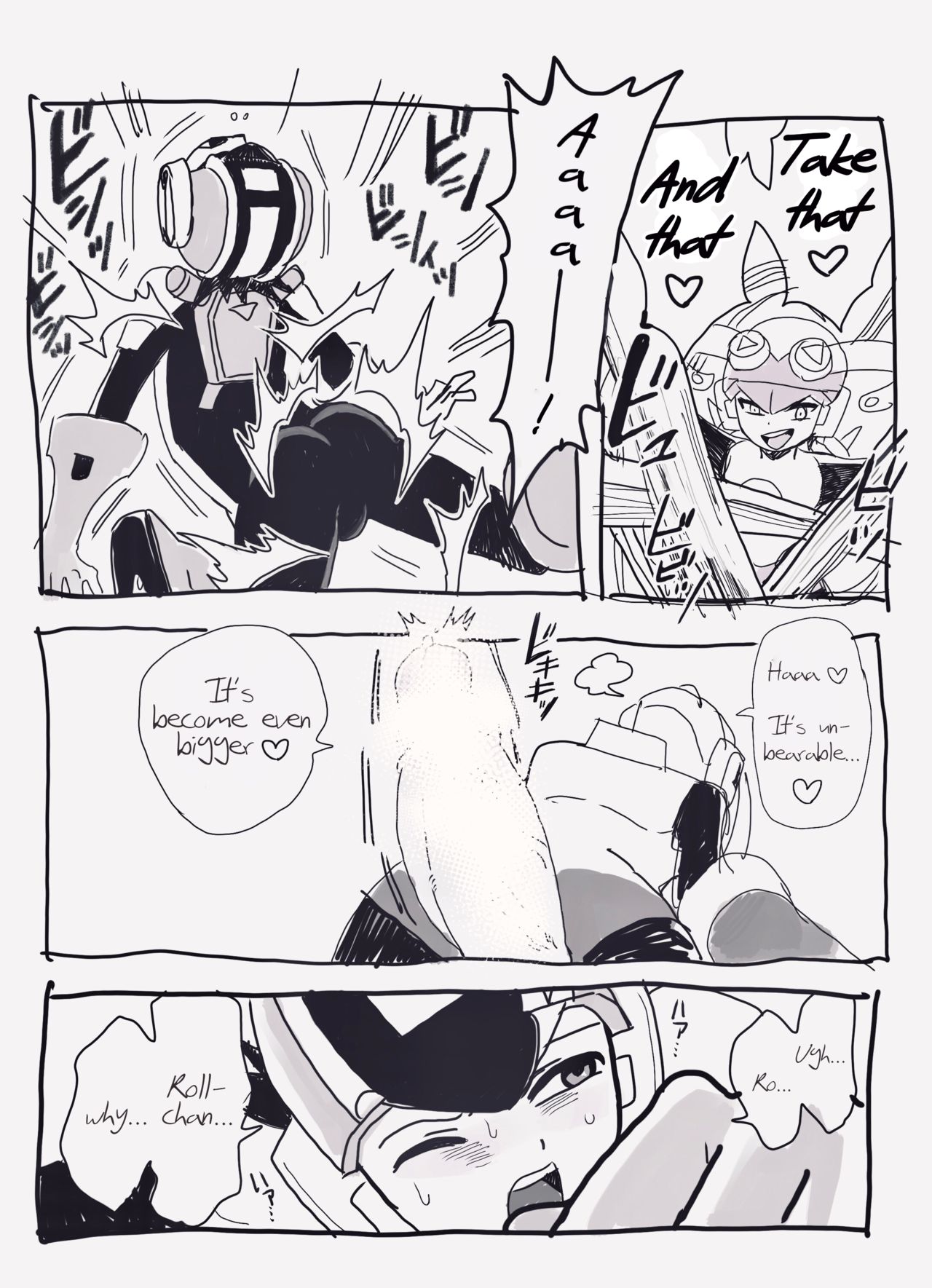 Exe Futanari Dark Roll chan x Rockman [English] 图片编号 3