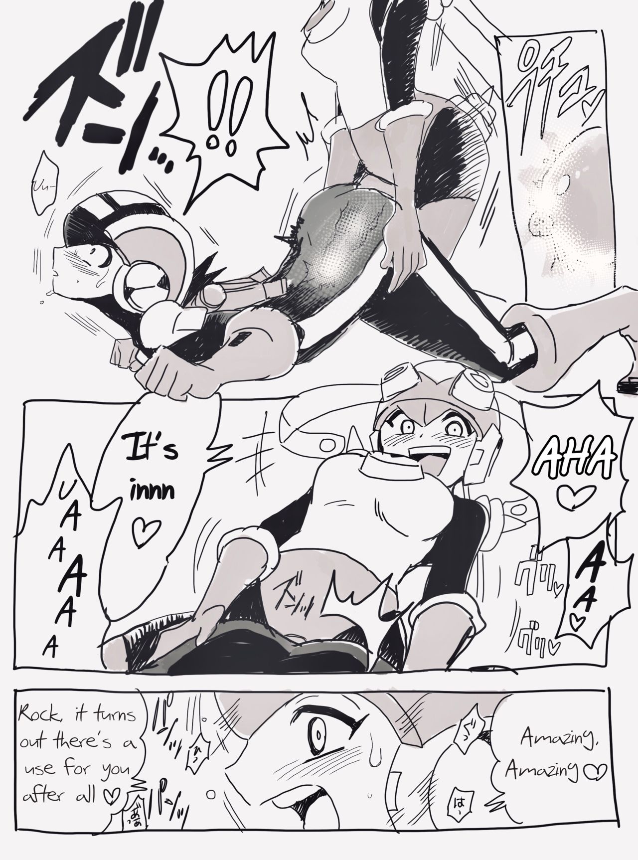 Exe Futanari Dark Roll chan x Rockman [English] 图片编号 4