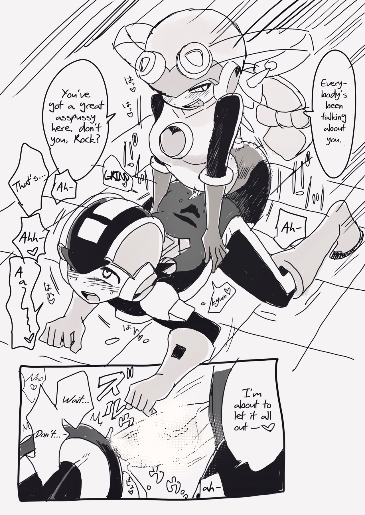 Exe Futanari Dark Roll chan x Rockman [English] 图片编号 6