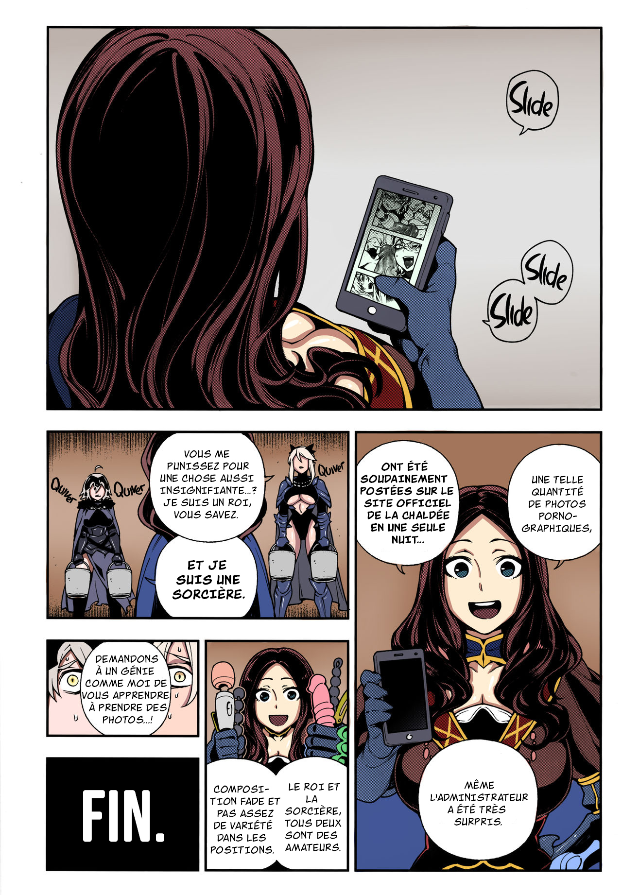 (C94) [Bear Hand (Fishine, Ireading)] CHALDEA MANIA - Jeanne Alter (Fate/Grand Order) [French] [Grimbour] [Colorized] [Decensored] 图片编号 21